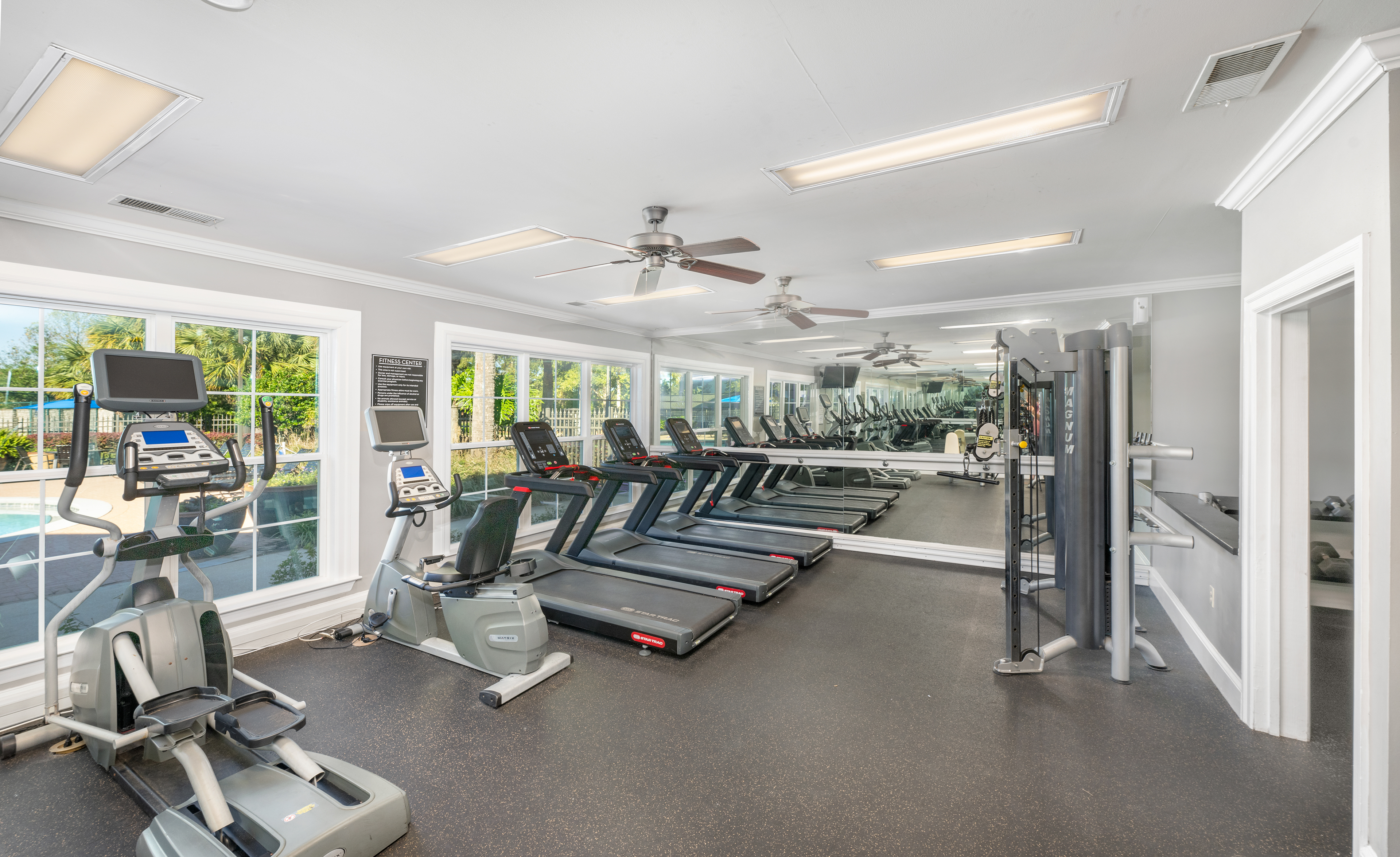 Fitness at MAA Southwood luxury apartment homes in Tallahassee, FL