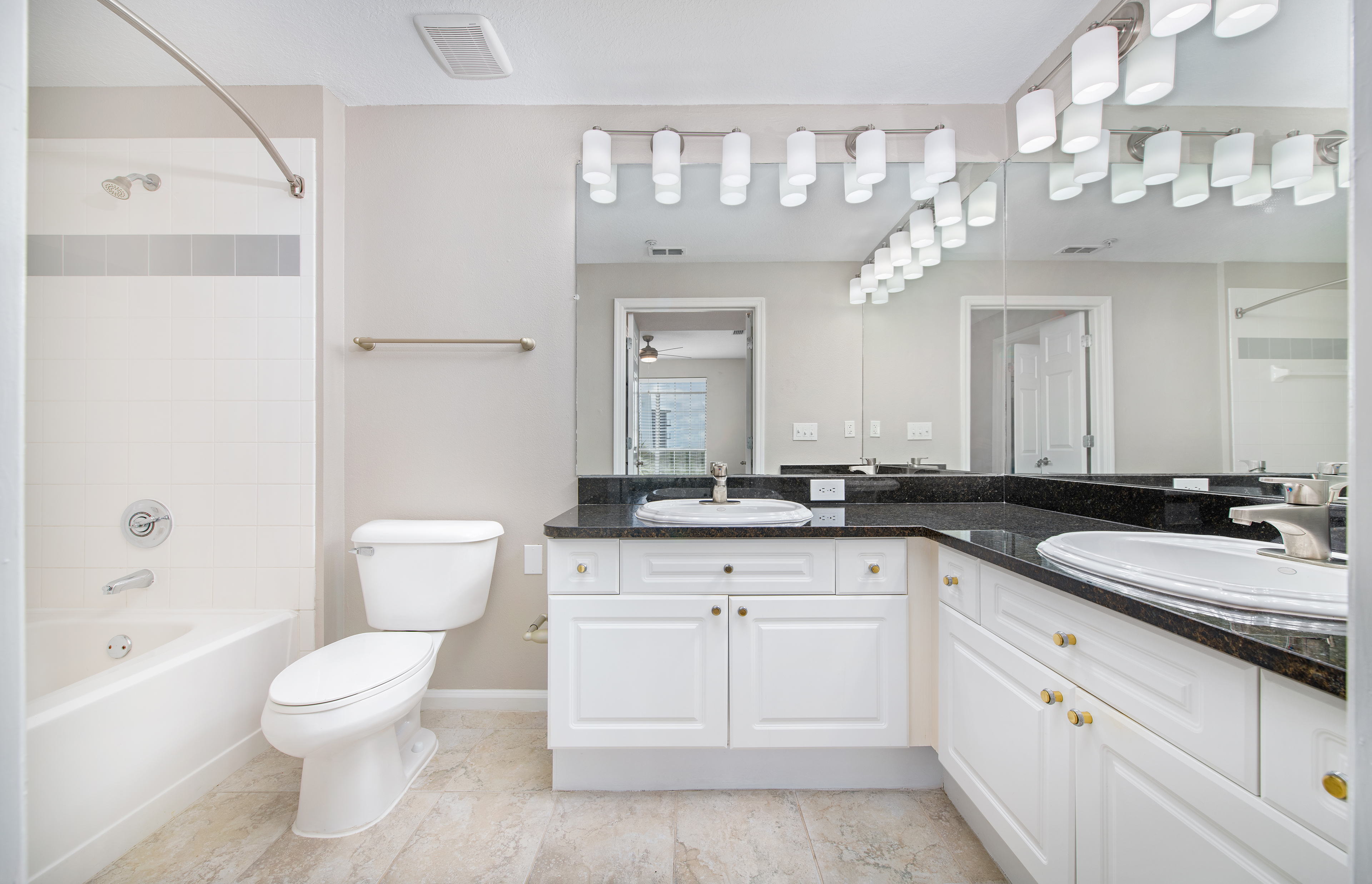 Bathroom at MAA Bay View luxury apartment homes in Tampa, FL