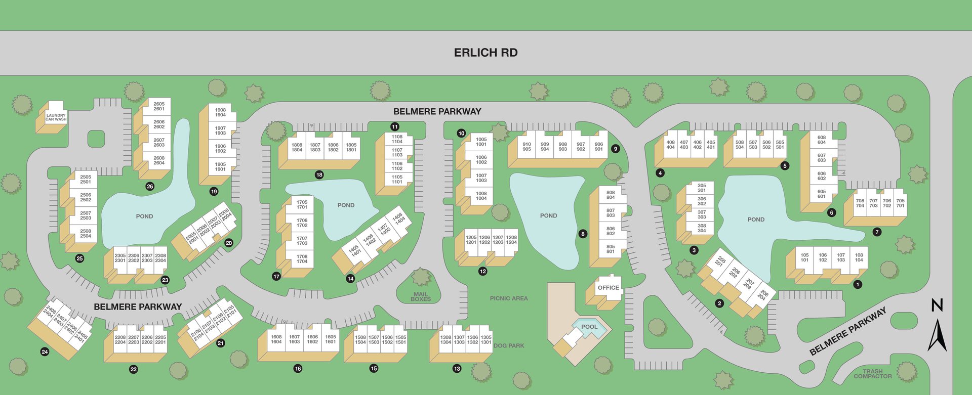 Belmere Property Sitemap