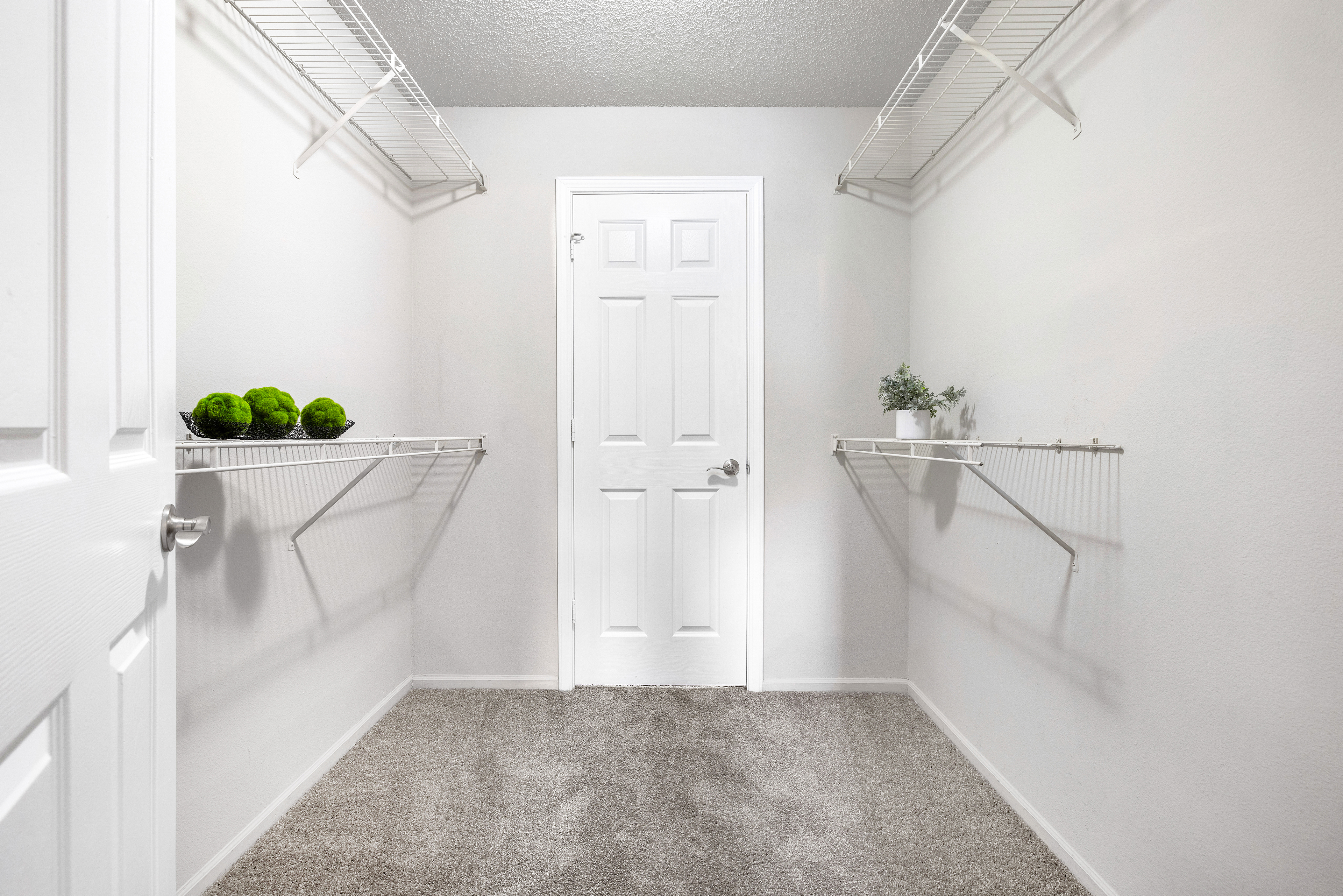 Closet at MAA Brandon luxury apartment homes in Brandon, FL