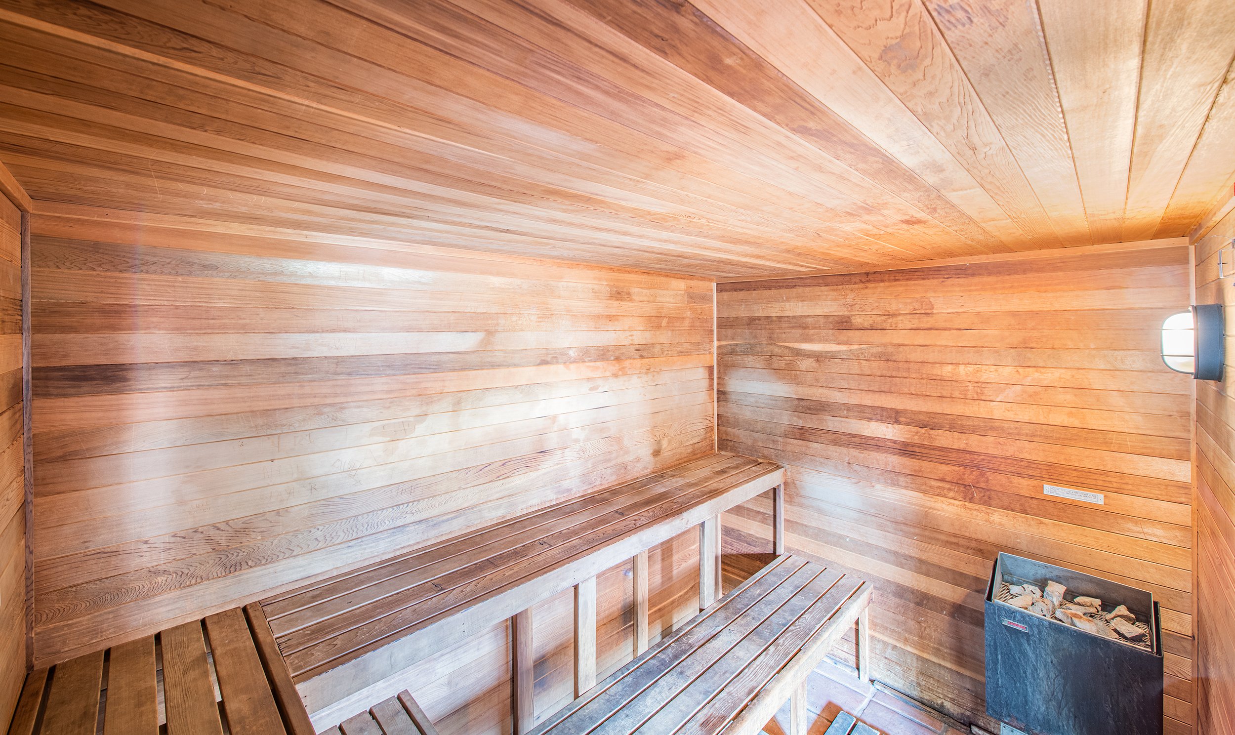Sauna at MAA Brandon luxury apartment homes in Tampa, FL