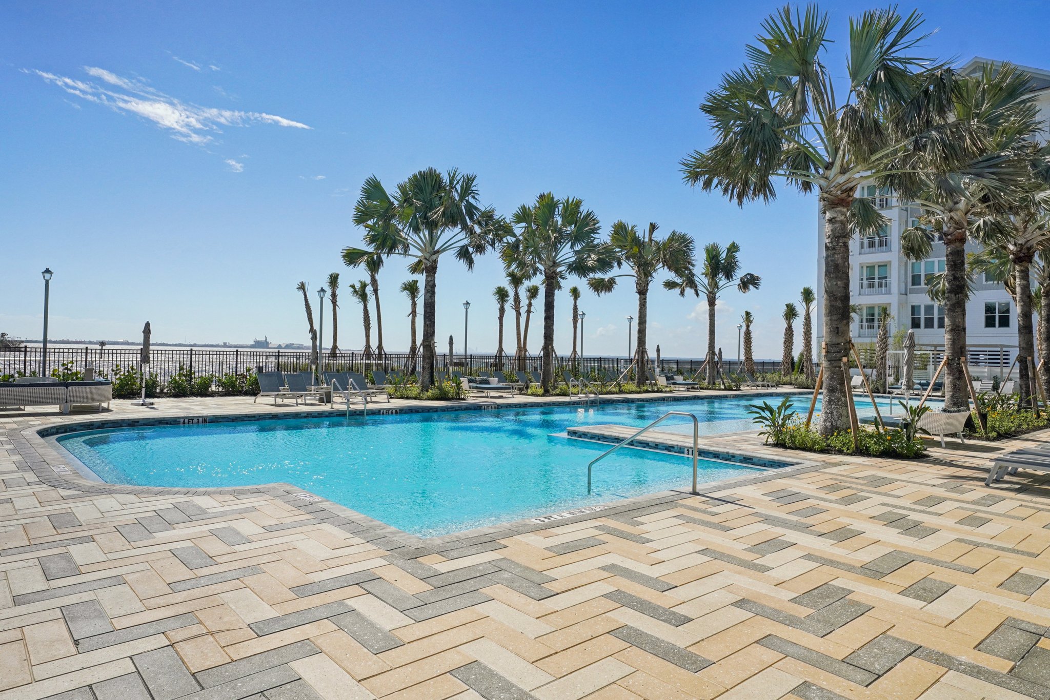 Pool at MAA Breakwater luxury apartment homes in Tampa, FL