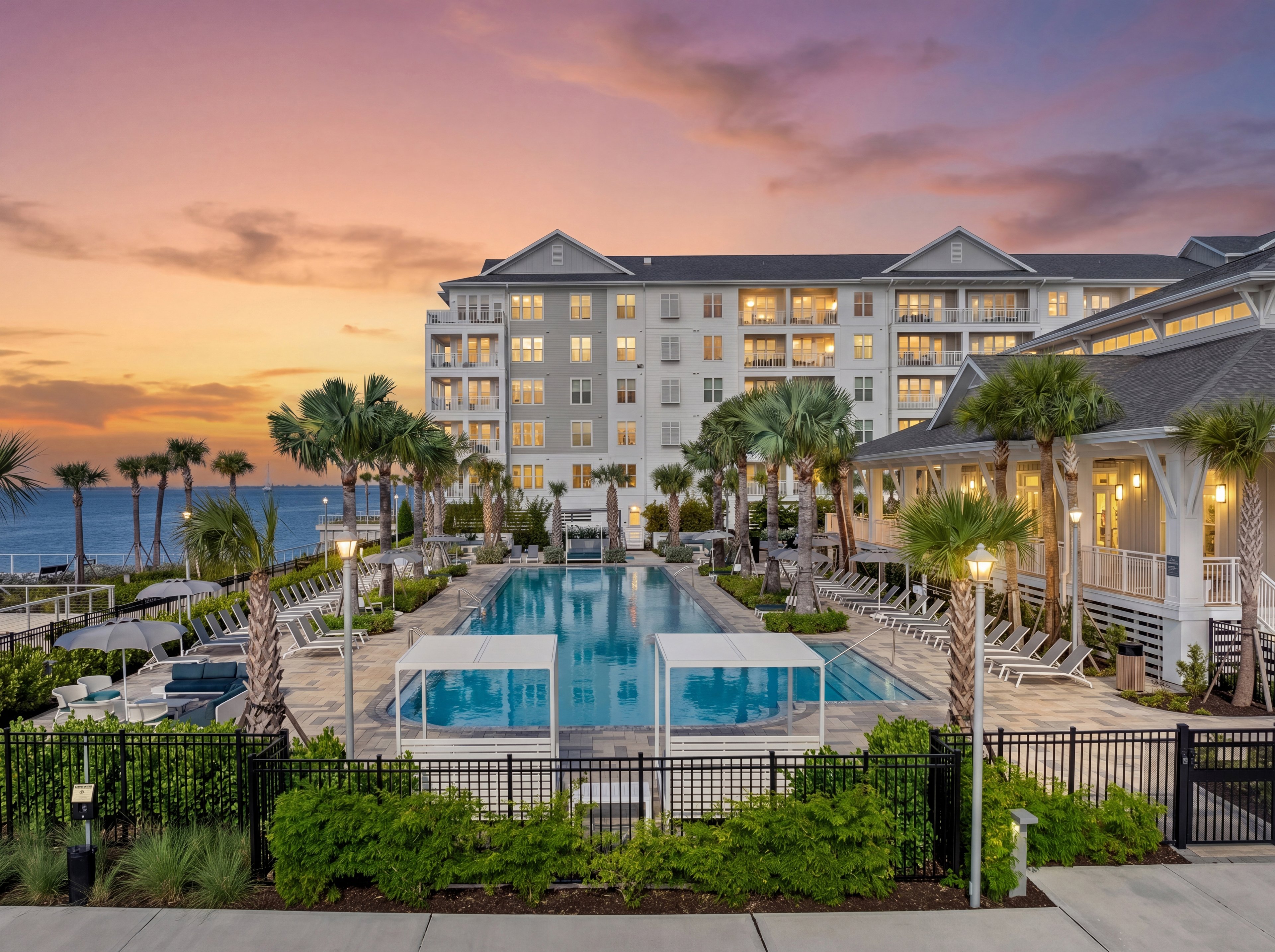 Pool at MAA Breakwater luxury apartment homes in Tampa, FL