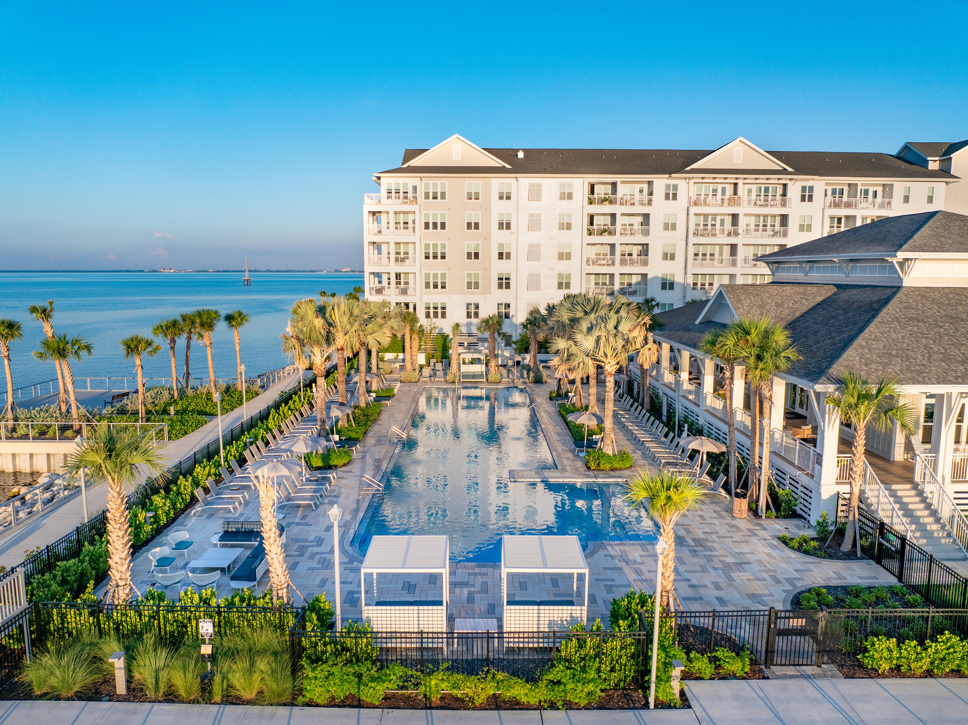 Pool at MAA Breakwater luxury apartment homes in Tamps, FL