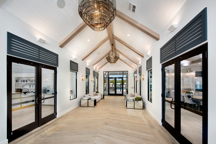 Clubhouse Lobby at MAA Hampton Preserve in Tampa, FL