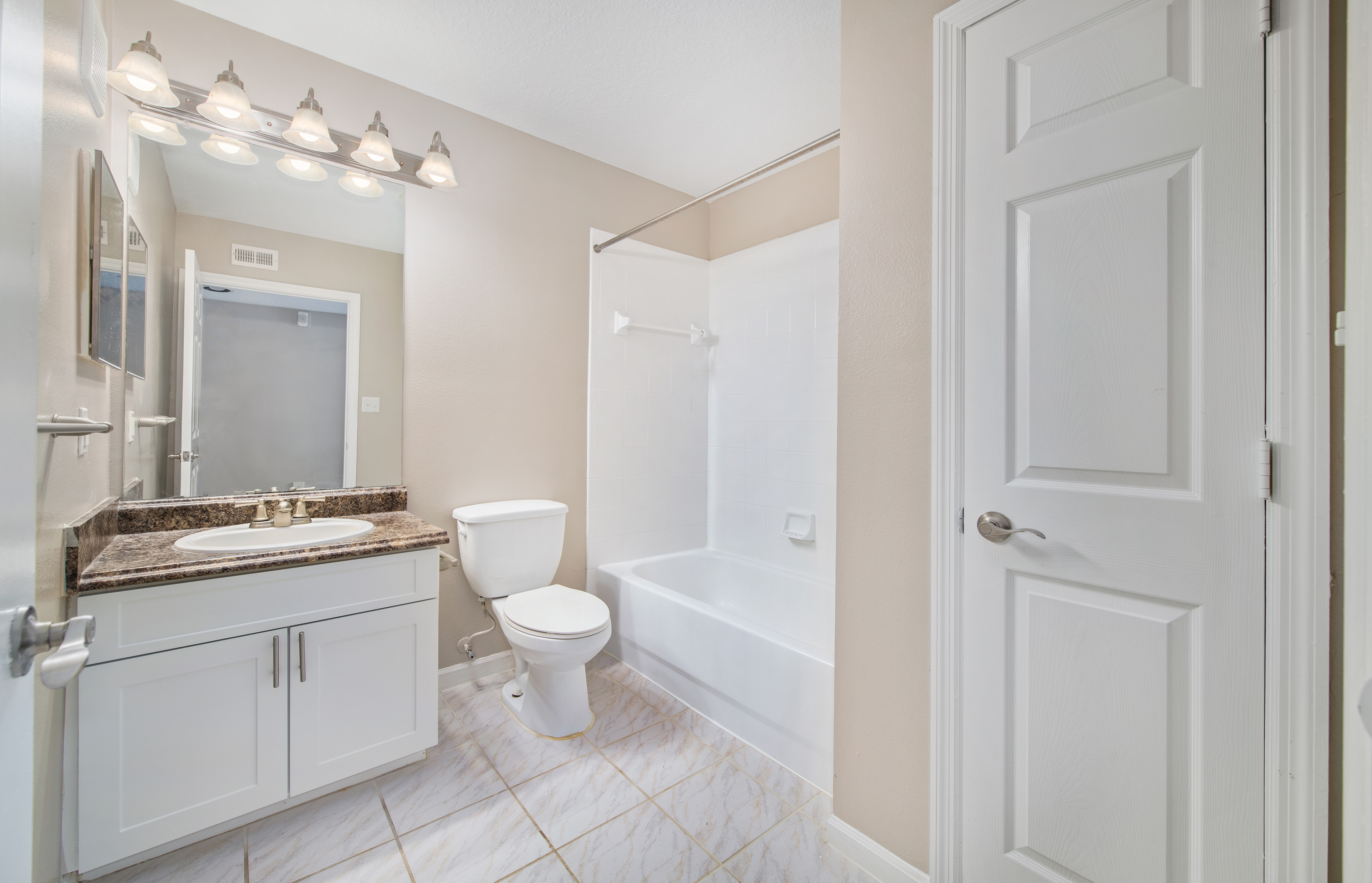 Bathroom at MAA Lakewood Ranch luxury apartment homes in Tampa, FL