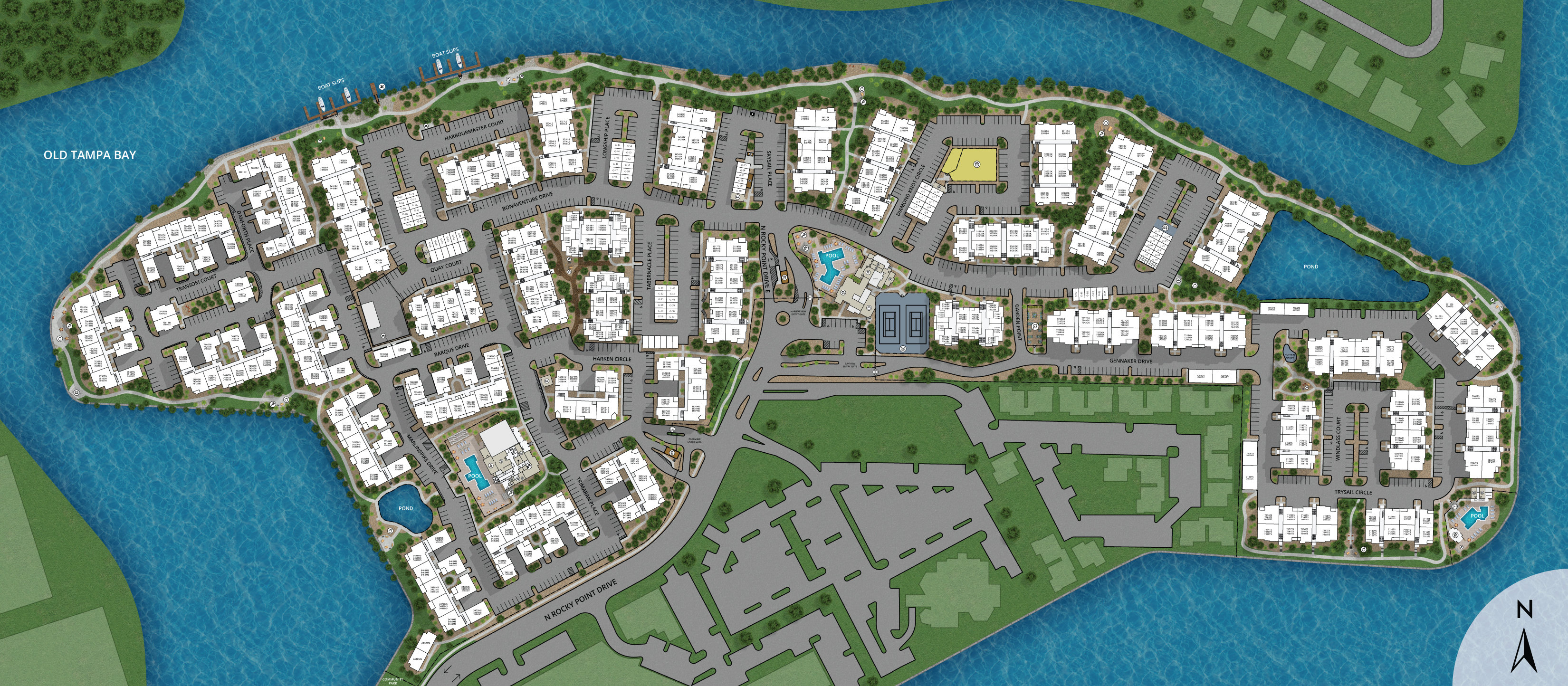 Property Map at MAA Rocky Point