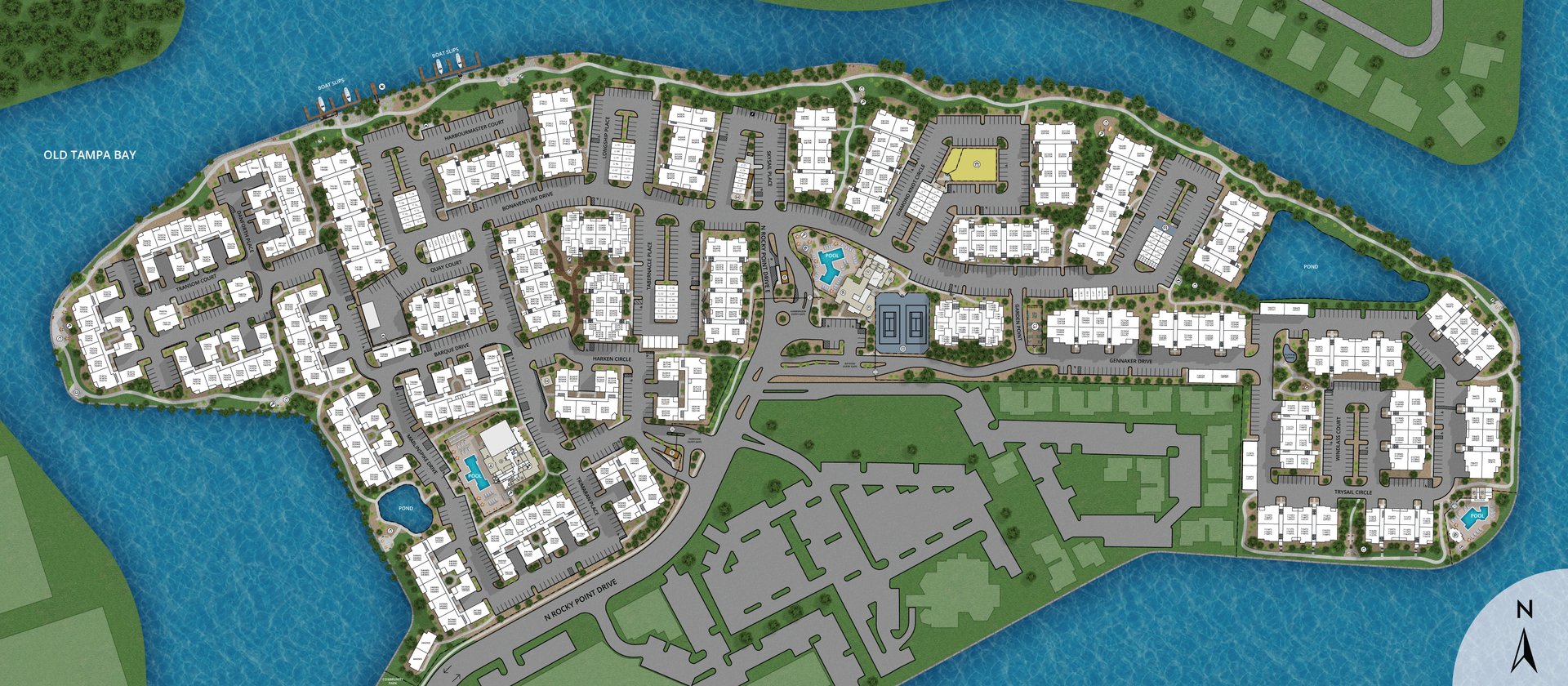 Property Map at MAA Rocky Point