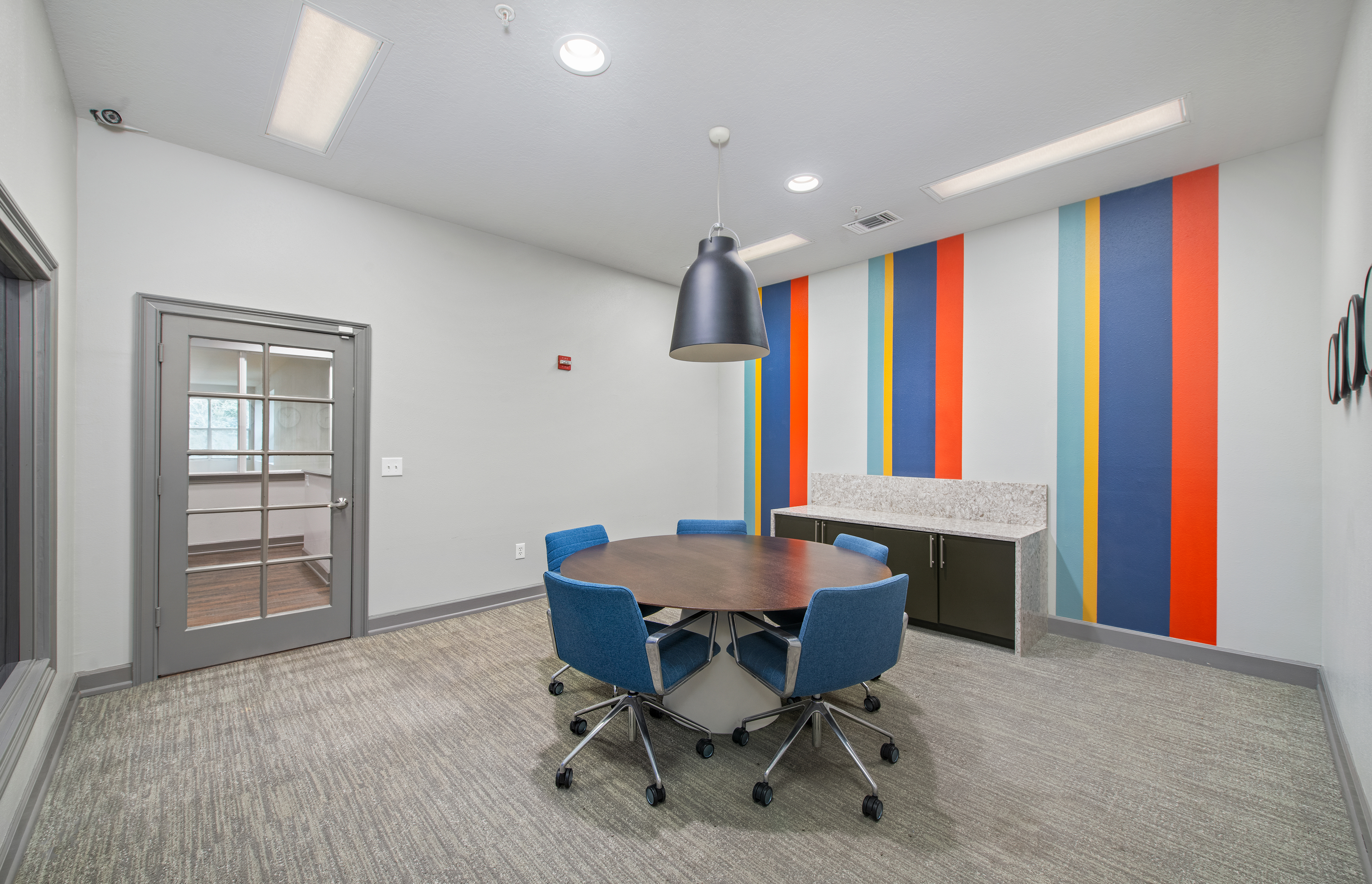 Business center at MAA Rocky Point luxury apartment homes in Tampa, FL