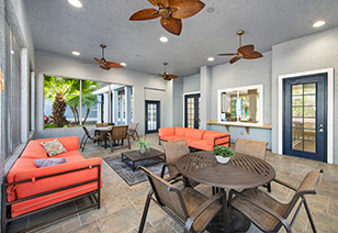 Patio at MAA Seven Oaks