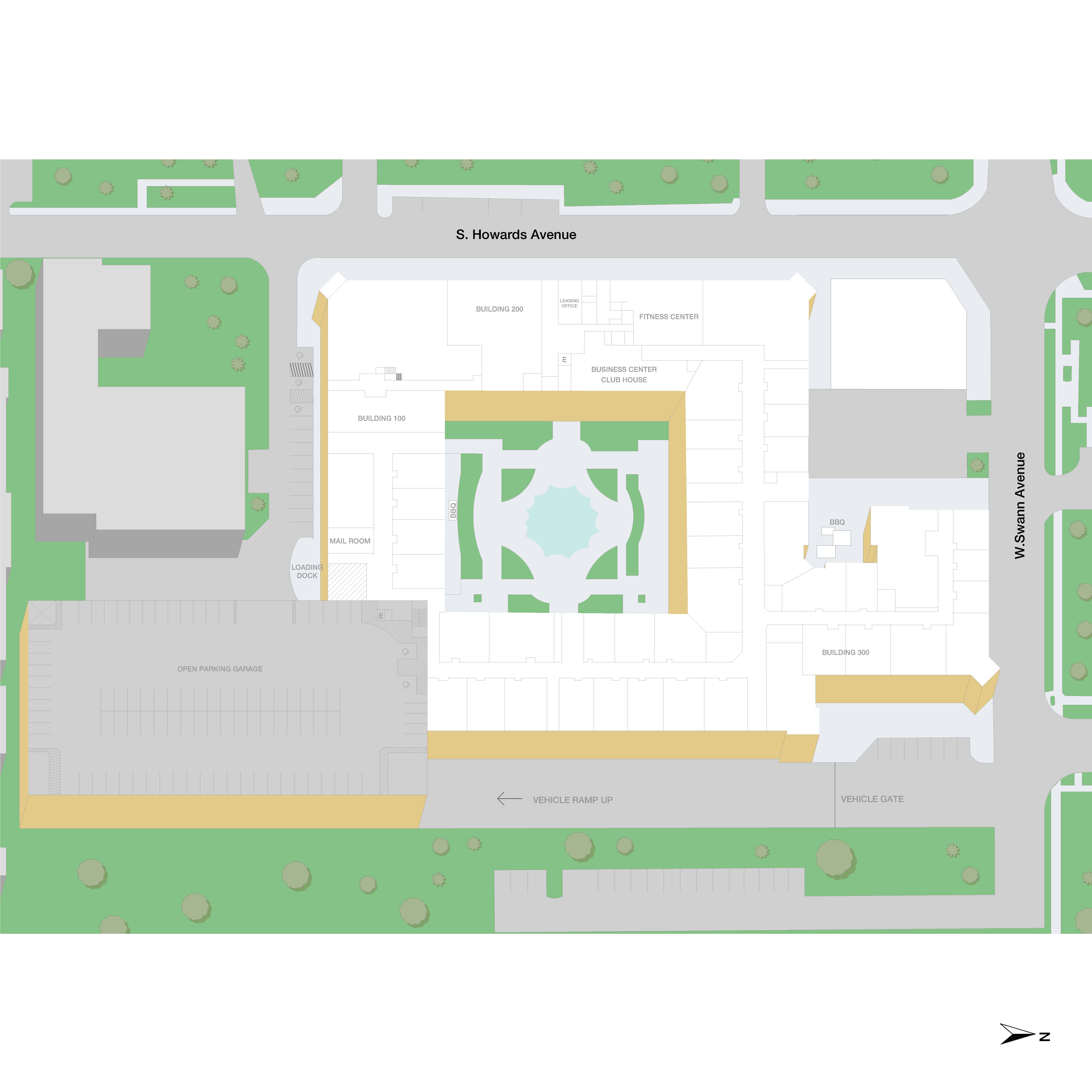MAA SoHo Square Sitemap