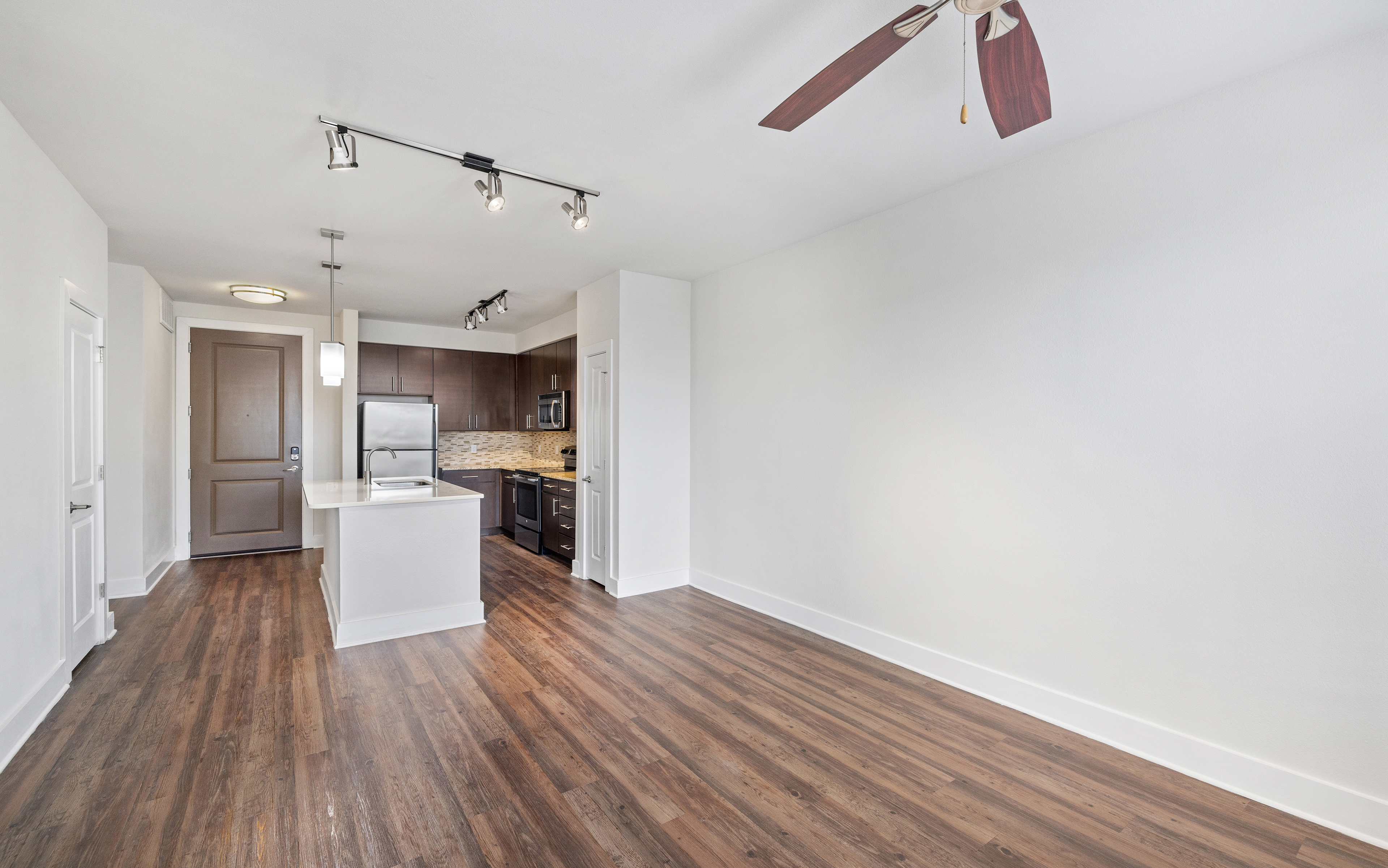 Model - Living room -  at MAA SoHo Square luxury apartment homes in Tampa, FL
