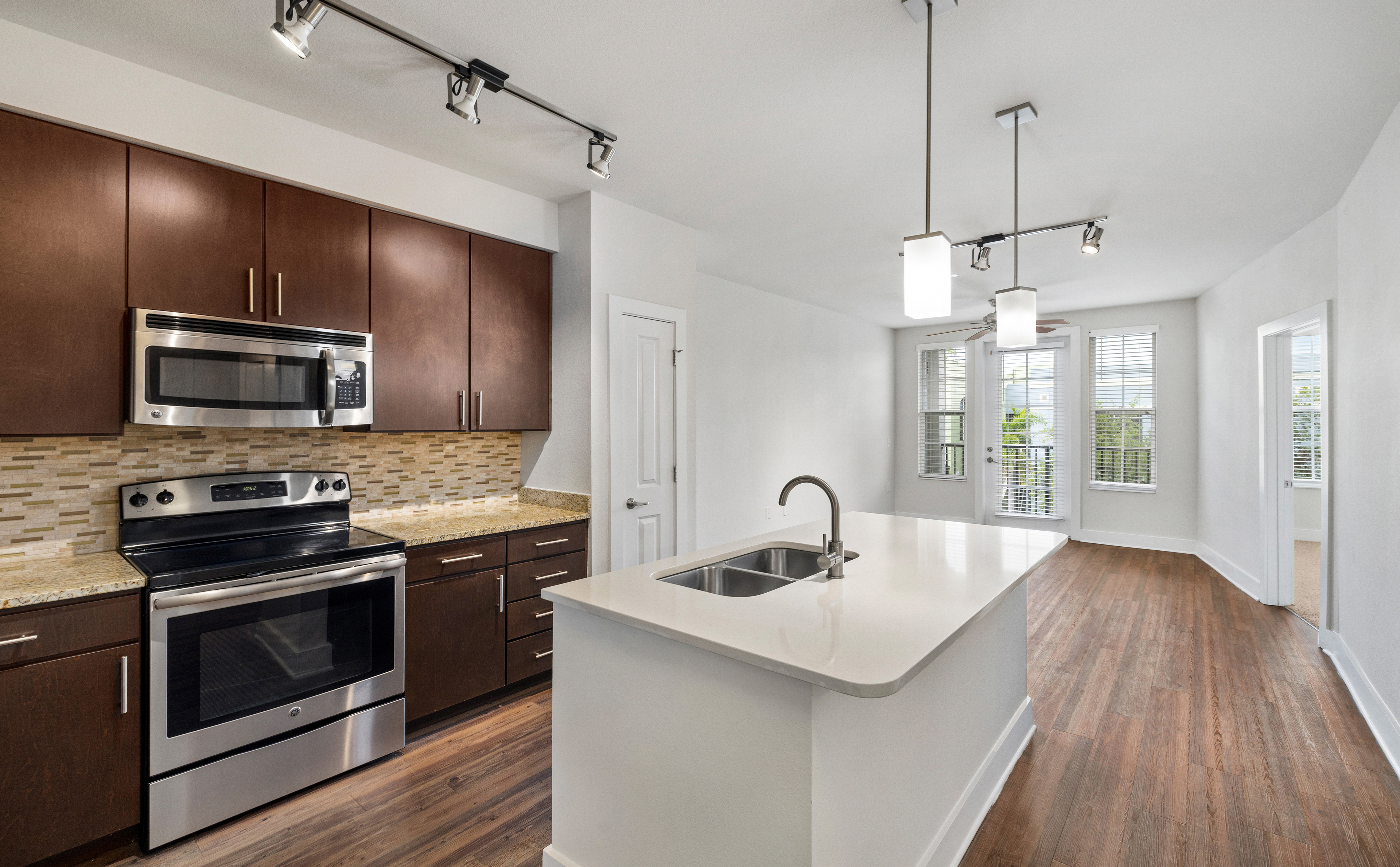 Model - Kitchen -  at MAA SoHo Square luxury apartment homes in Tampa, FL