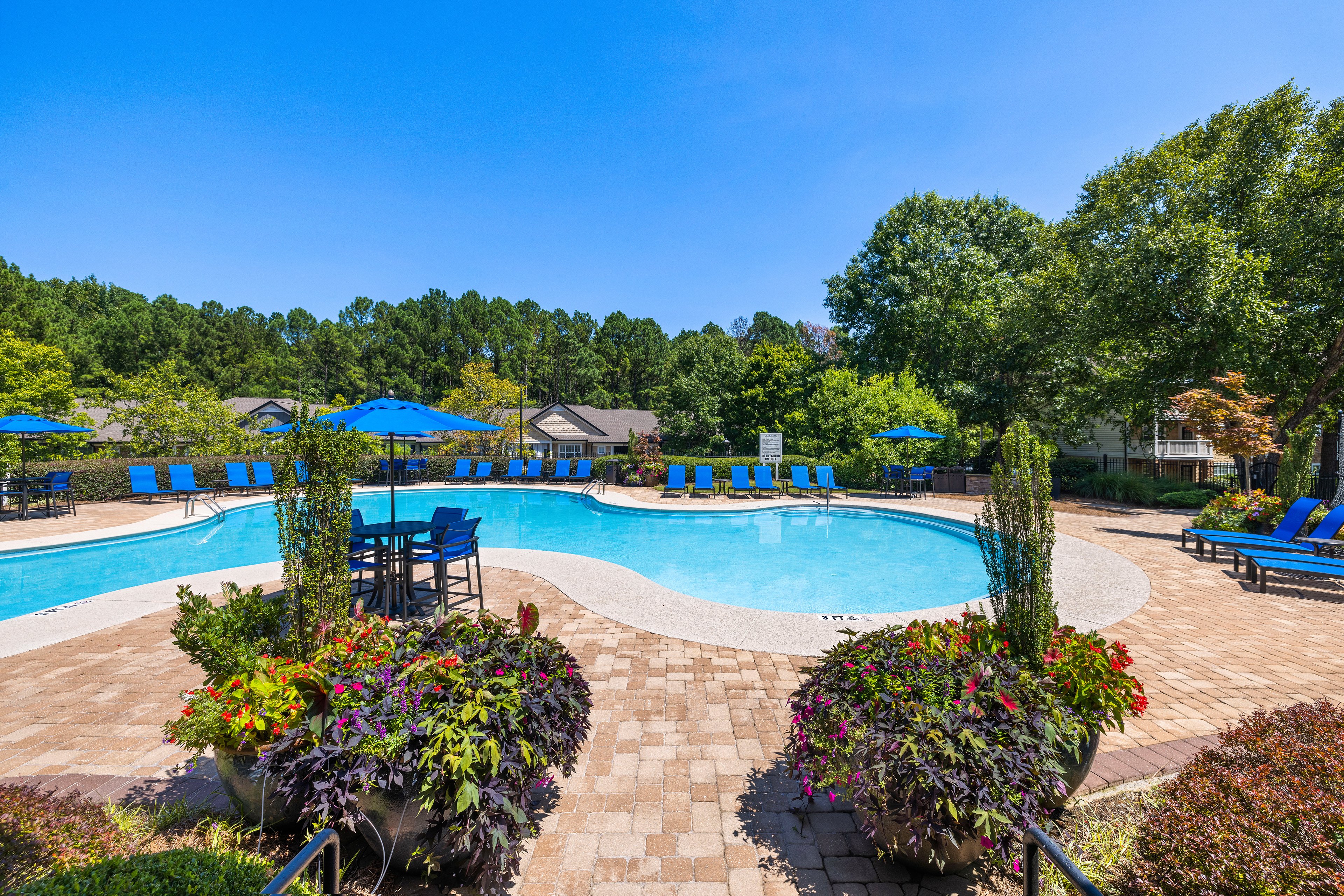Pool at MAA Berkeley Lake luxury apartment homes in Duluth, GA