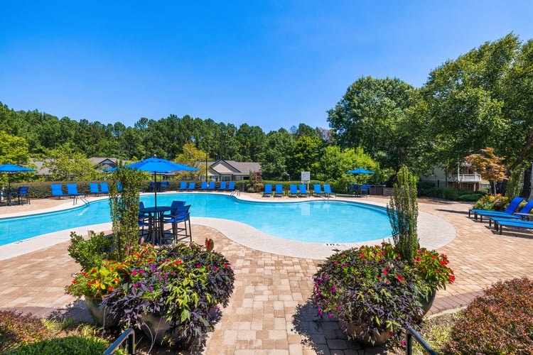 Pool at MAA Berkeley Lake luxury apartment homes in Duluth, GA