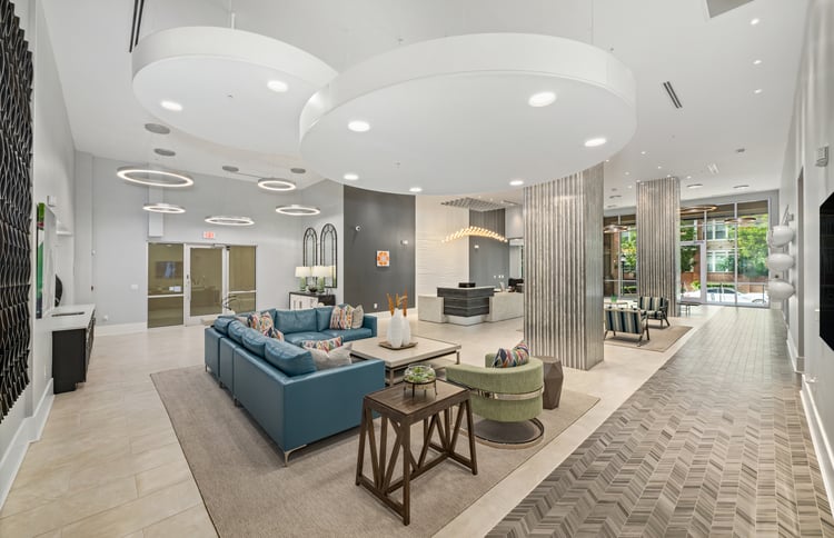 Clubhouse at MAA Buckhead luxury apartment homes in Atlanta, GA