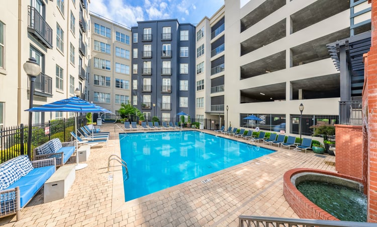 Pool at MAA Buckhead luxury apartment homes in Atlanta, GA