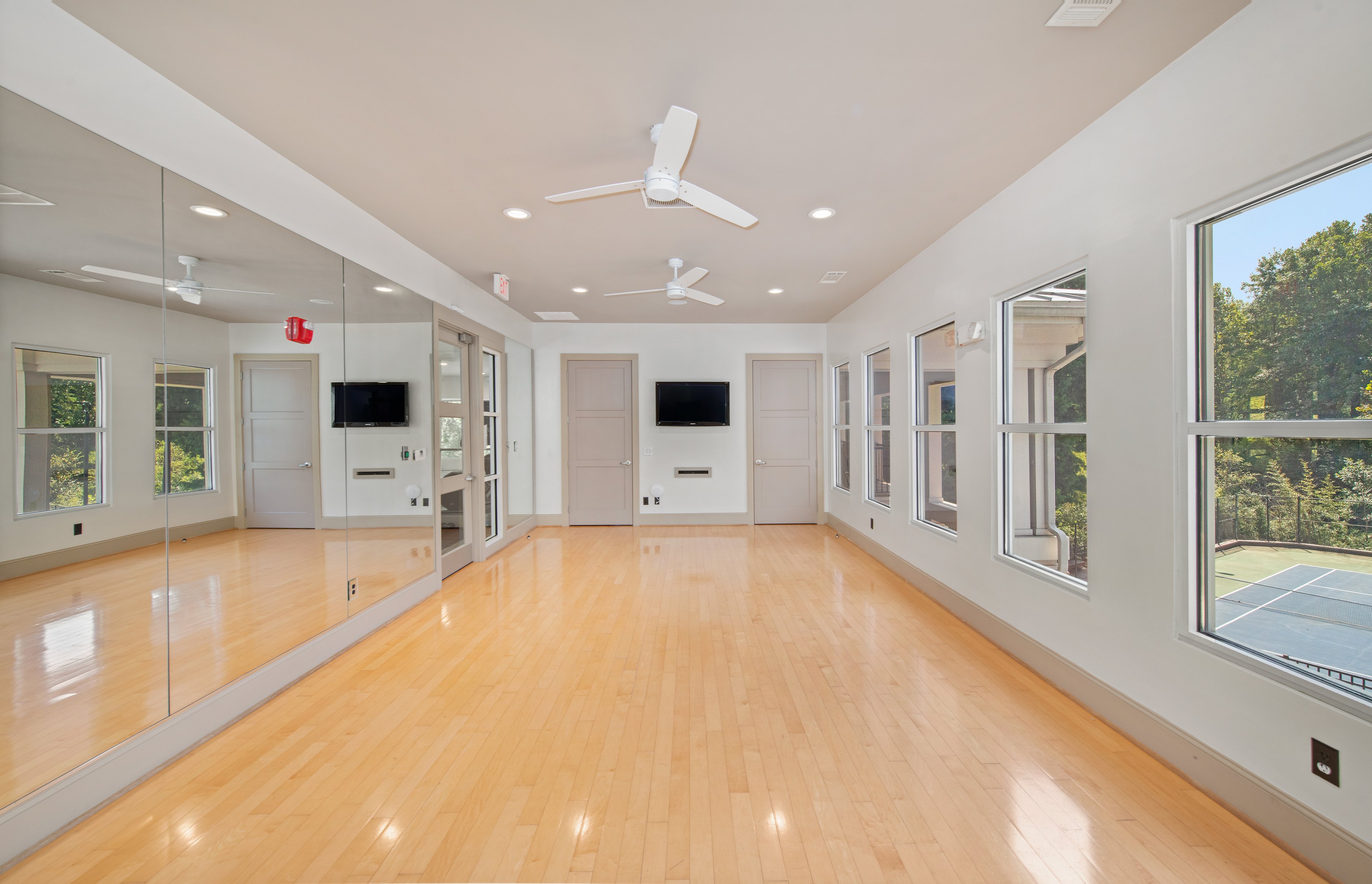 Yoga at MAA Chastain luxury apartment homes in Atlanta, GA