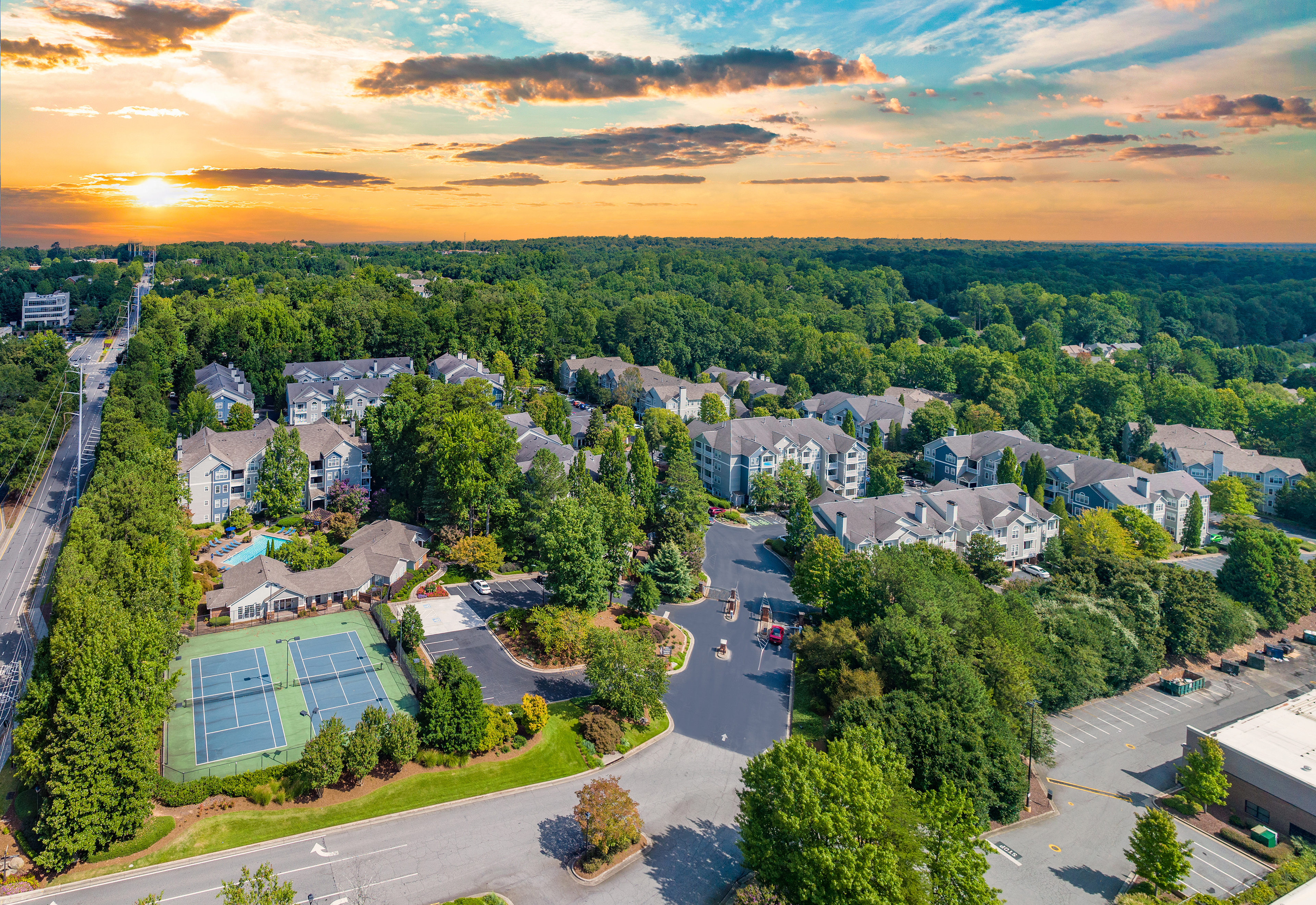 Aerial Property at MAA Dunwoody in Atlanta, GA