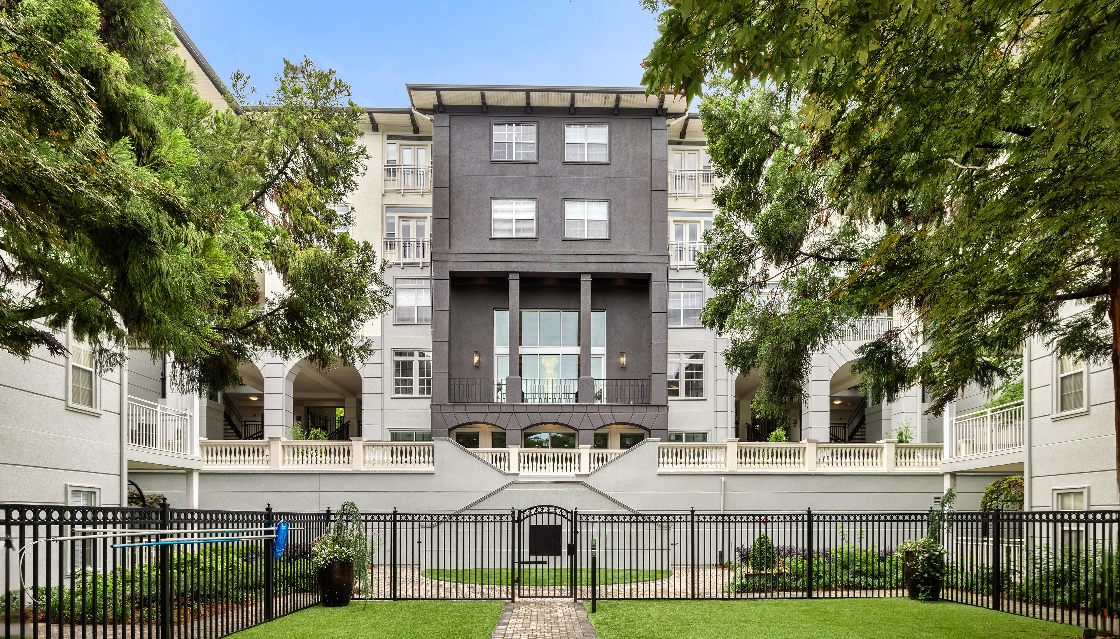 Clubhouse exterior at MAA Gardens luxury apartment homes in Atlanta, GA