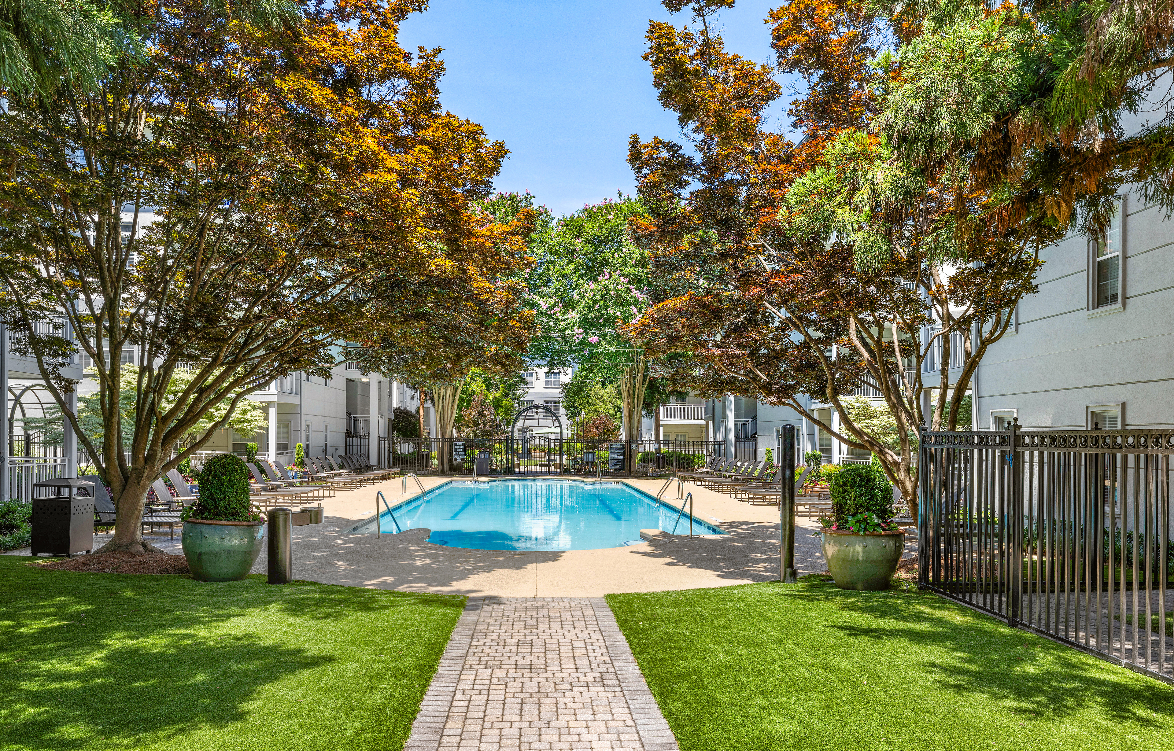 Pool at MAA Gardens luxury apartment homes in Atlanta, GA