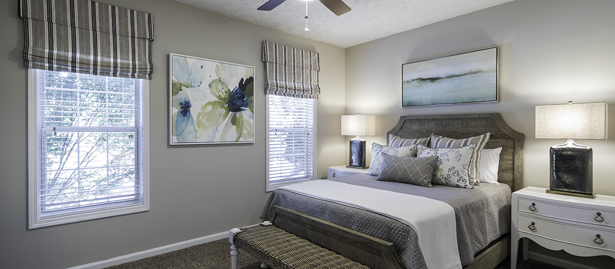 Bedroom 1 at MAA Glen luxury apartment homes in Atlanta, GA