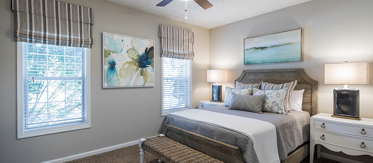Bedroom 1 at MAA Glen luxury apartment homes in Atlanta, GA