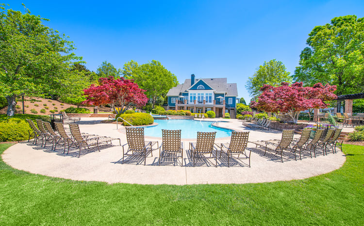 Pool 3 at MAA Lake Lanier luxury apartment homes in Gainesville, GA