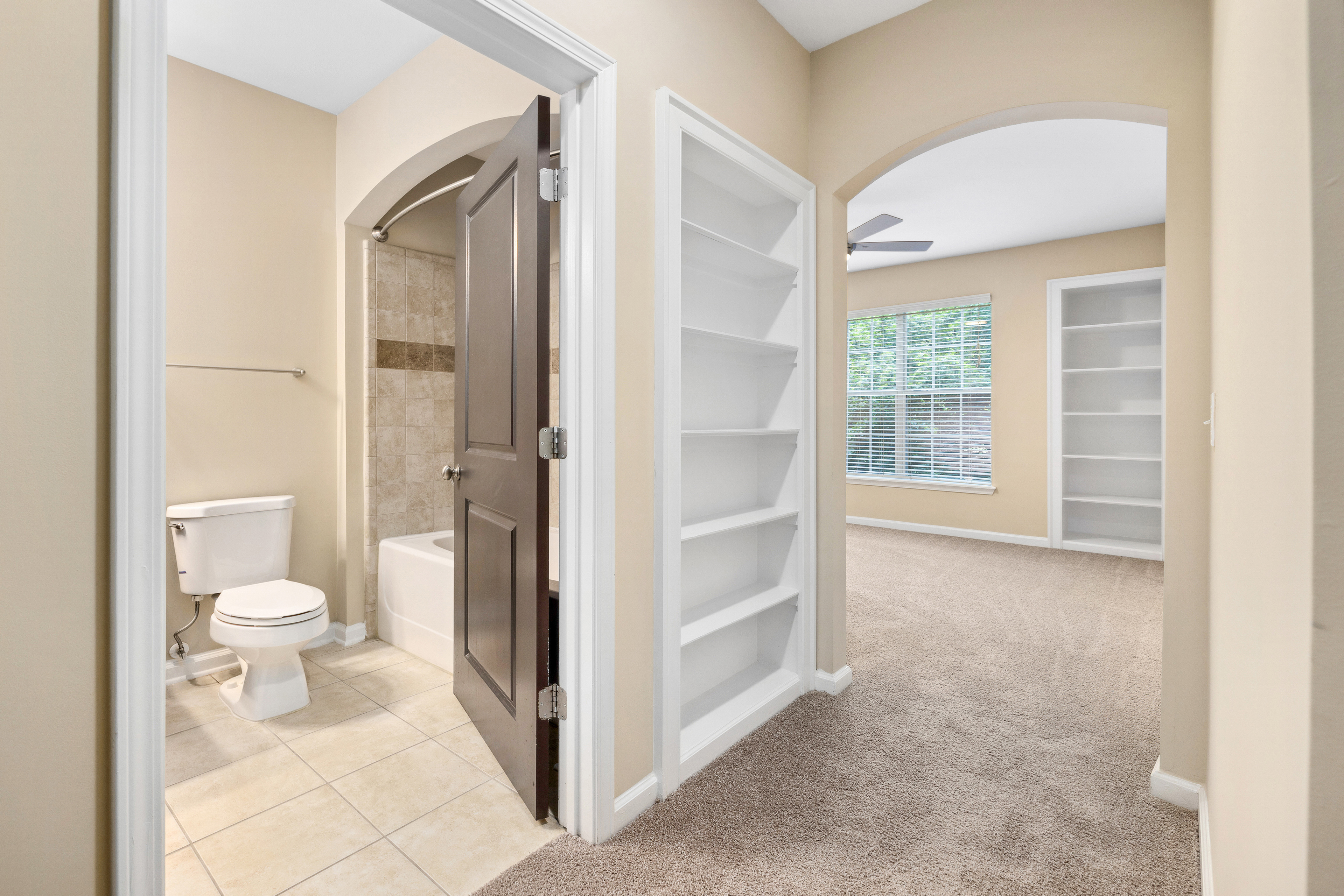 Hallway at MAA Lenox luxury apartment homes in Atlanta, GA