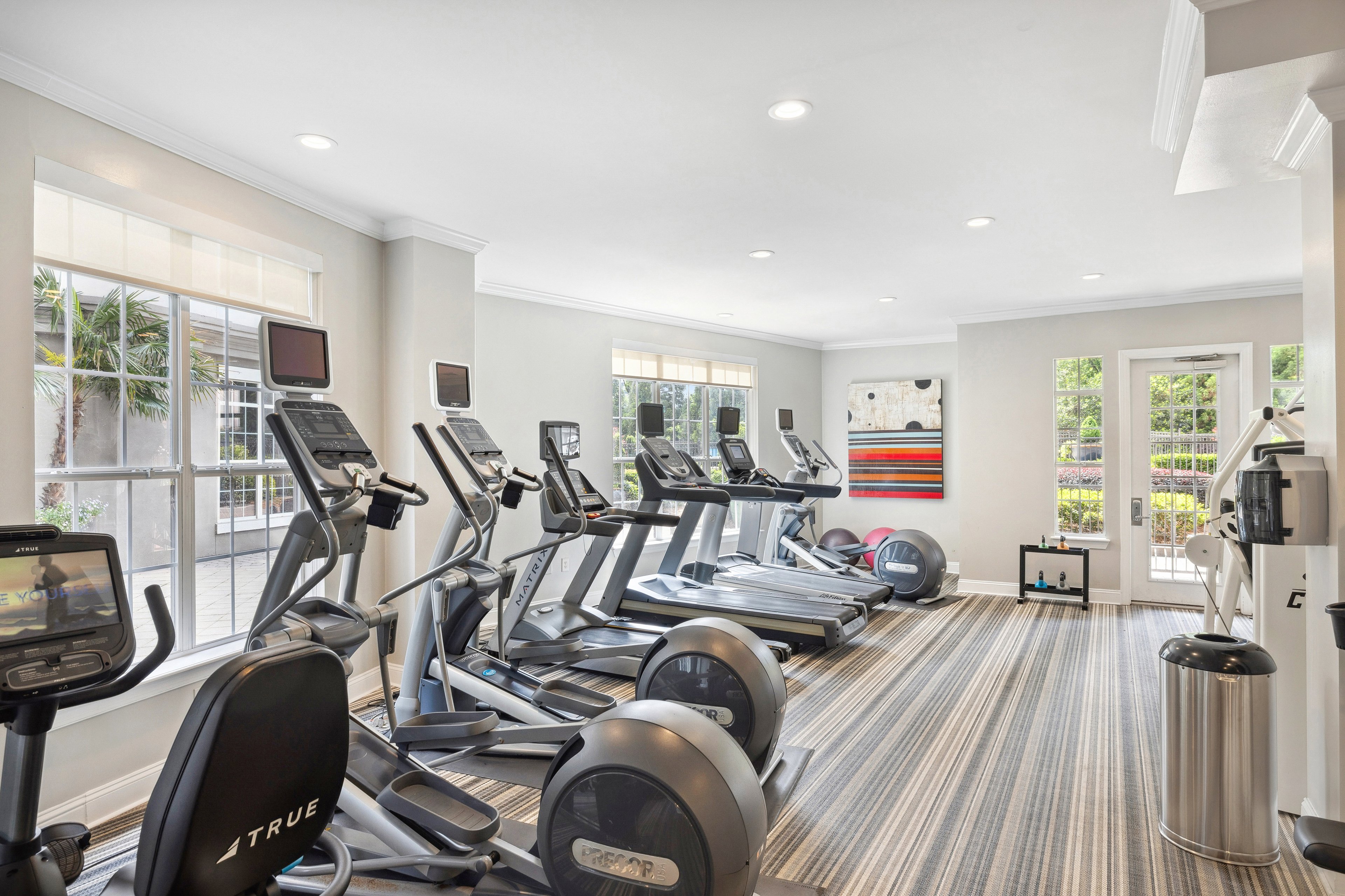 Fitness center at MAA Lenox luxury apartment homes in Atlanta, GA