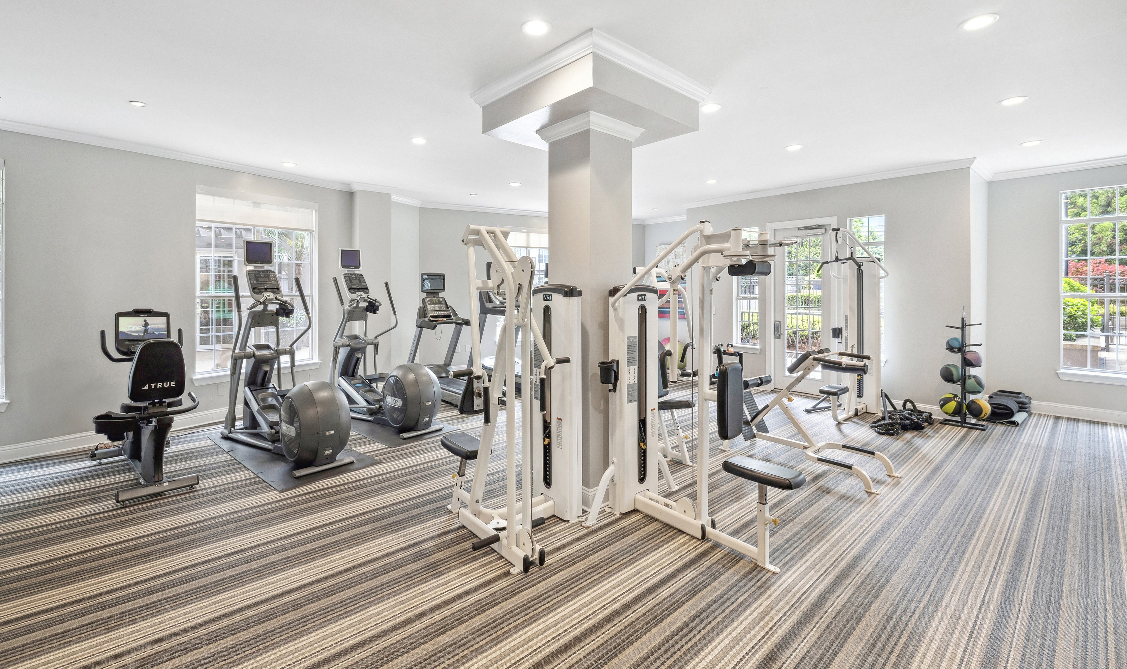 Fitness center at MAA Lenox luxury apartment homes in Atlanta, GA