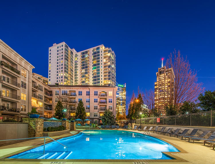 Pool at MAA Lenox luxury apartment homes in Atlanta, GA