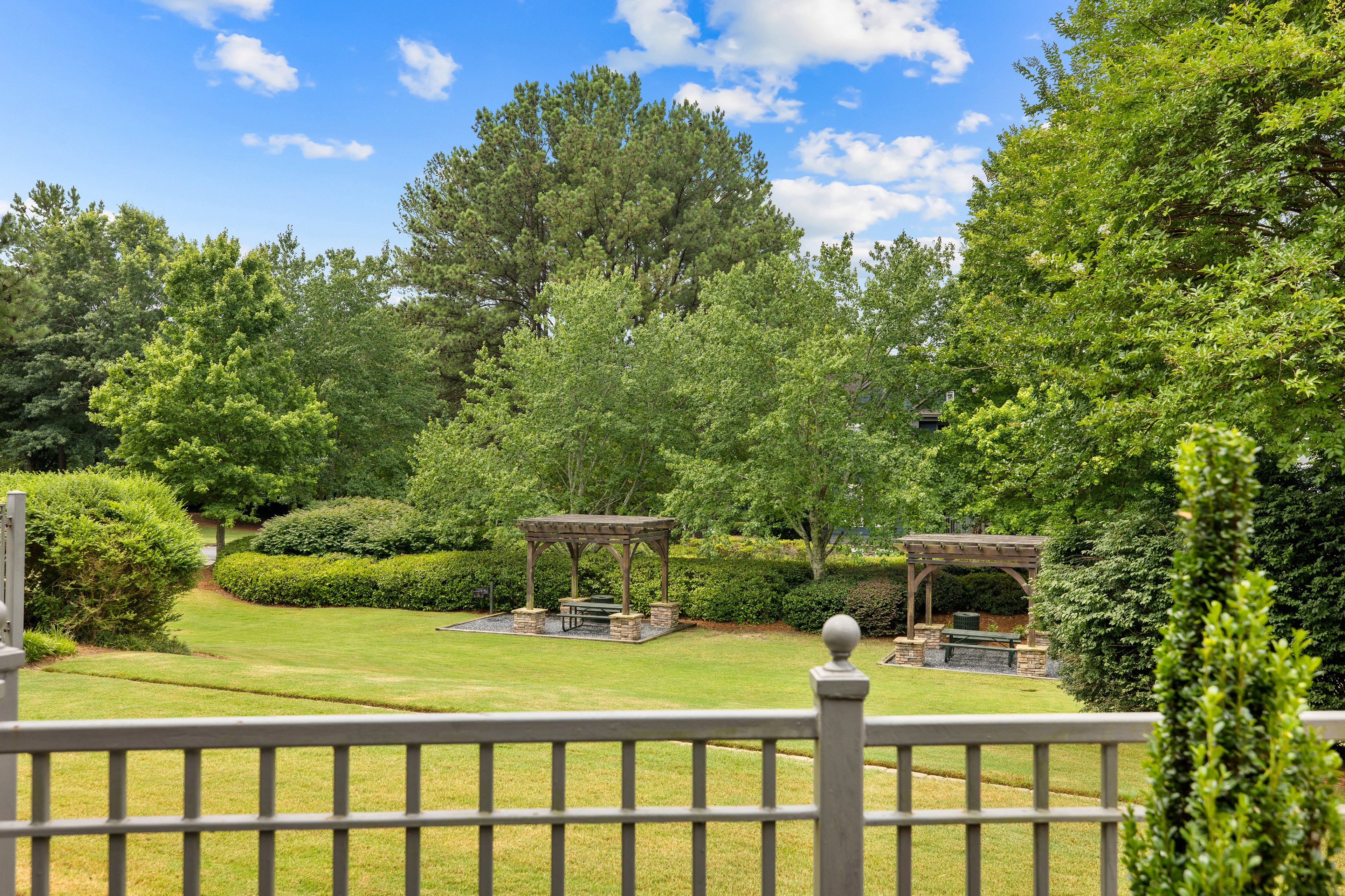 Grilling at MAA McDaniel Farm luxury apartment homes in Duluth, GA