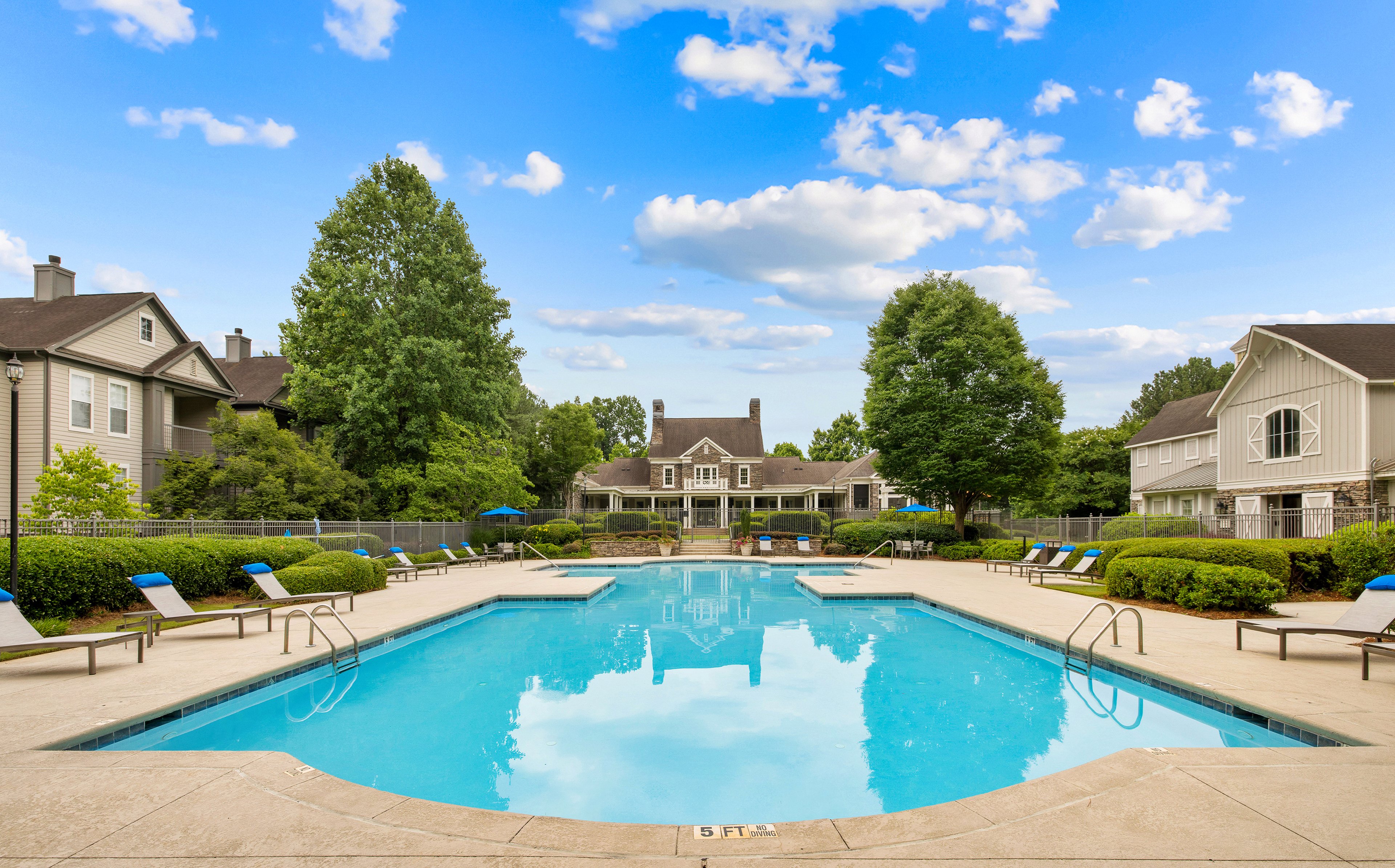 Pool at MAA McDaniel Farm luxury apartment homes in Duluth, GA