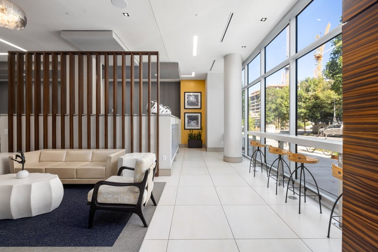 Clubhouse at MAA Midtown luxury apartment homes in Atlanta, GA