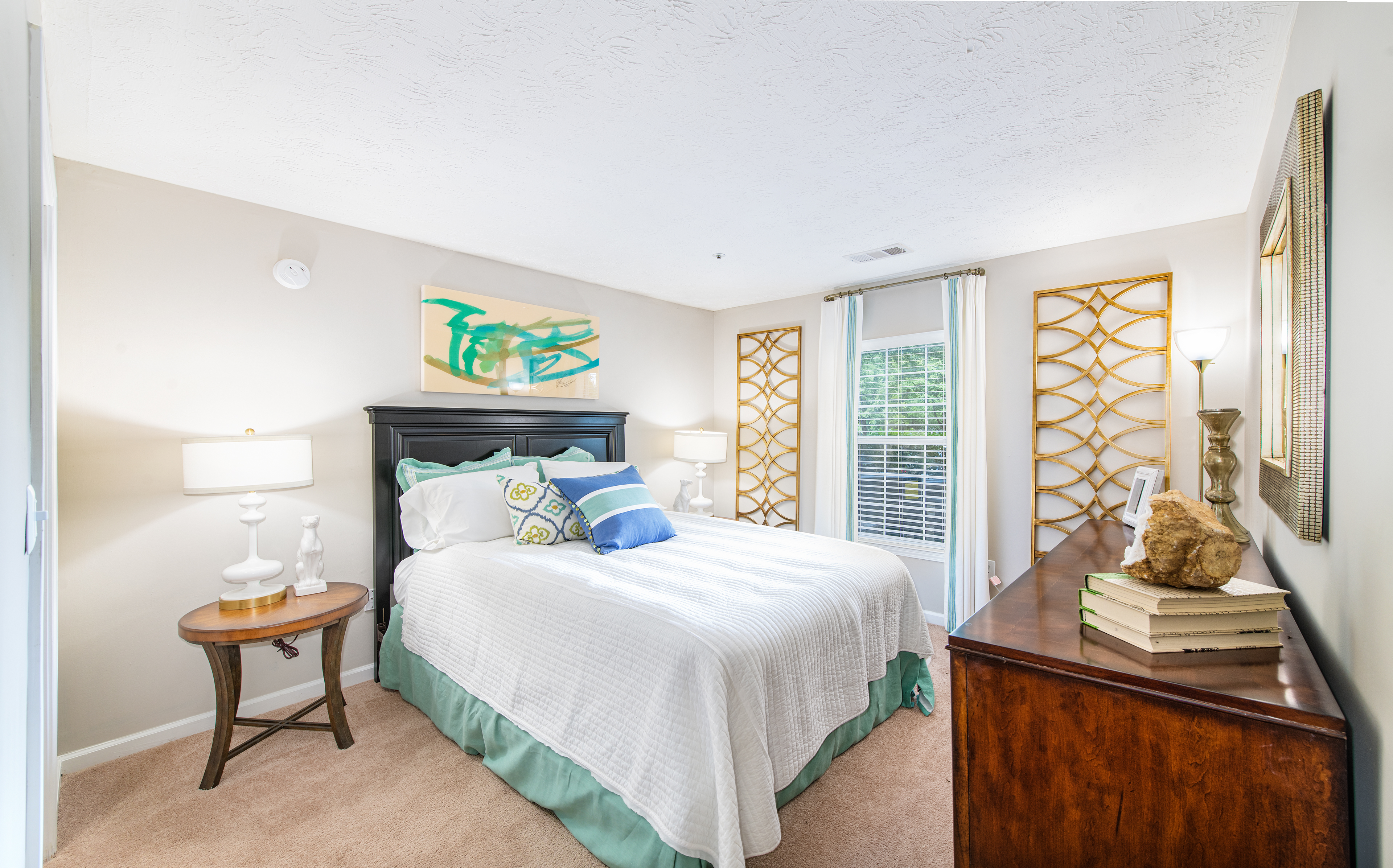 Bedroom at MAA Mount Vernon luxury apartment homes in Atlanta, GA