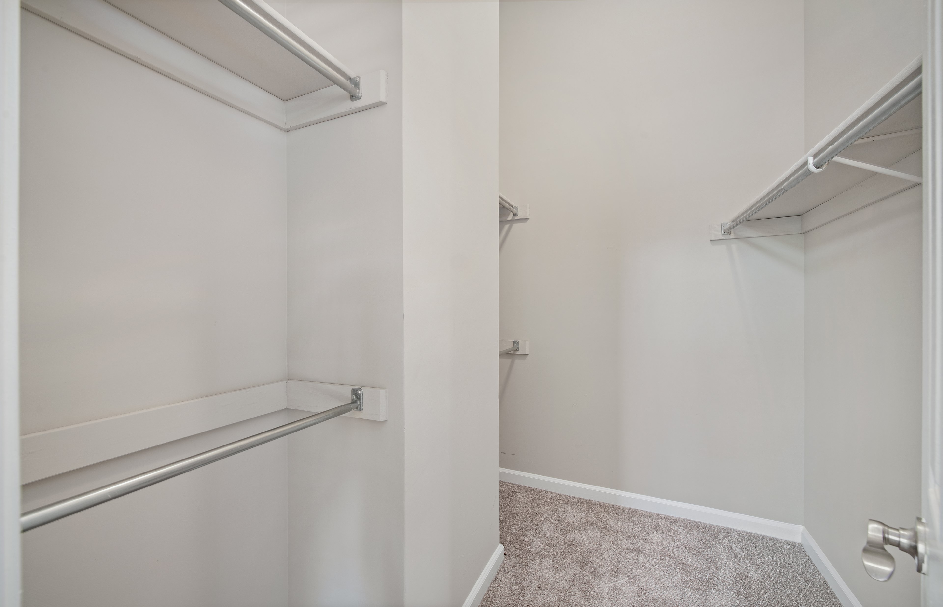 Walk in closet at MAA Oglethorpe in Atlanta, GA