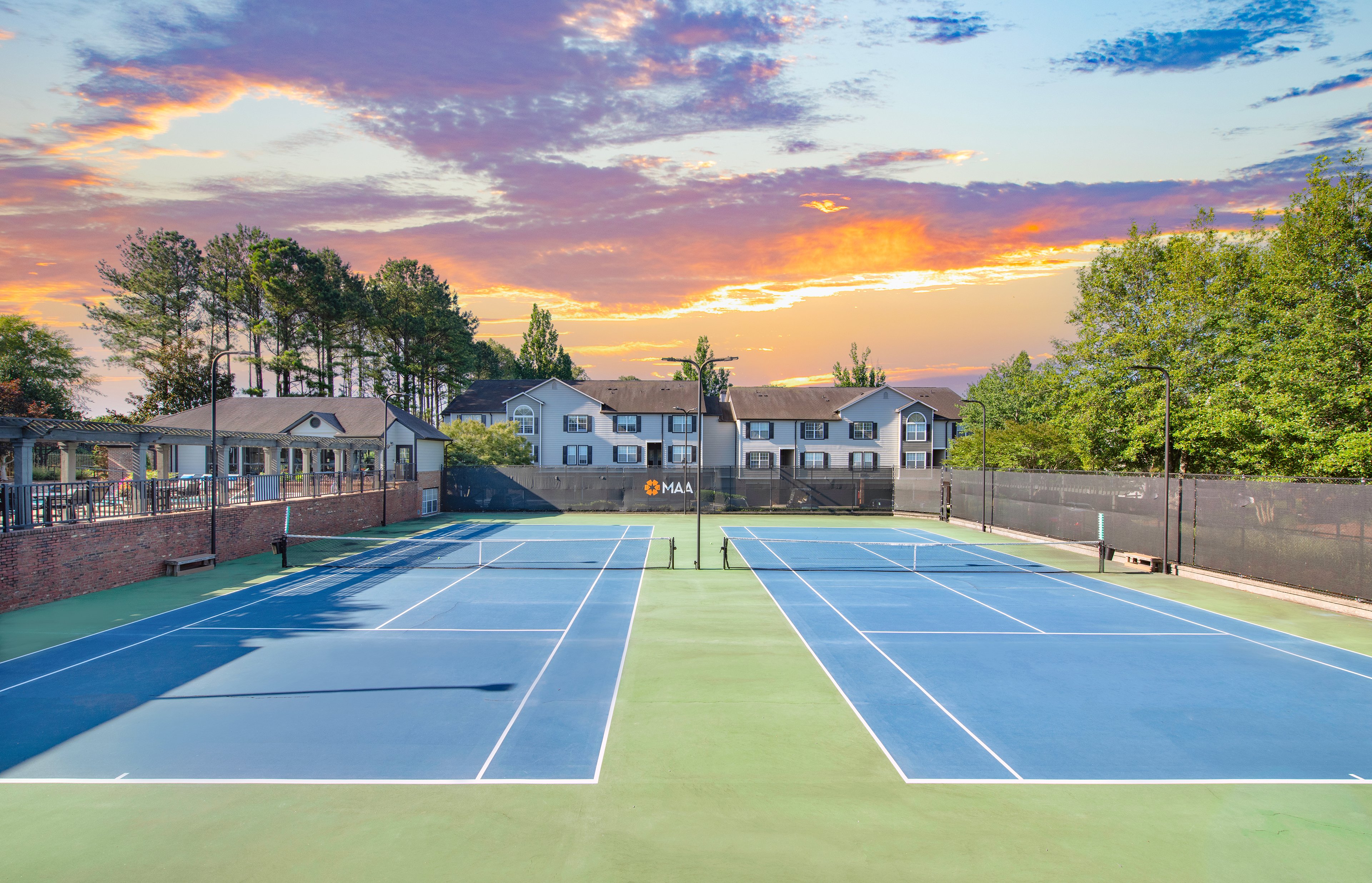 Tennis Court at MAA Oglethorpe in Atlanta, GA