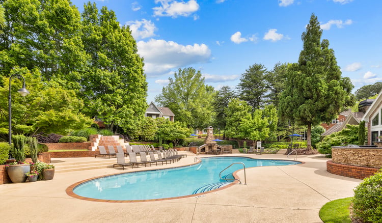 Pool at MAA Pleasant Hill luxury apartment homes in Duluth, GA