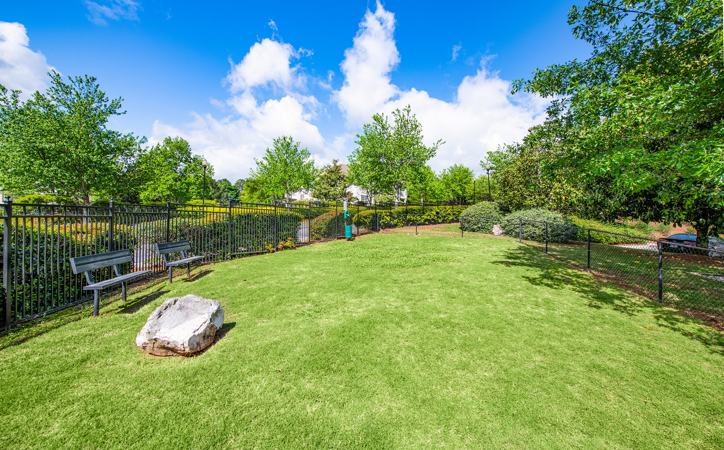 Dog park at MAA Prescott luxury apartment homes in Atlanta, GA