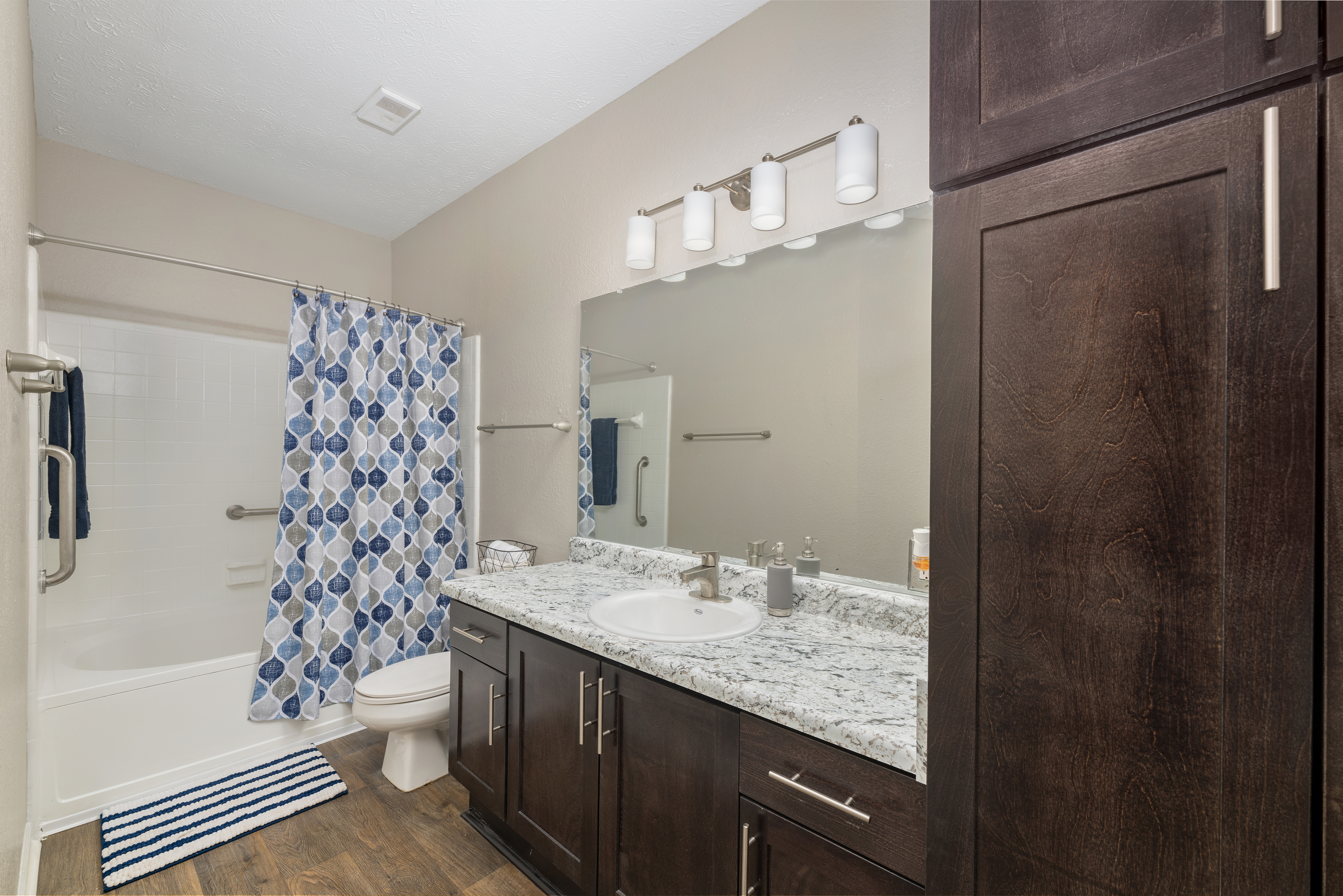 Bathroom at MAA River Oaks luxury apartment homes in Atlanta, GA