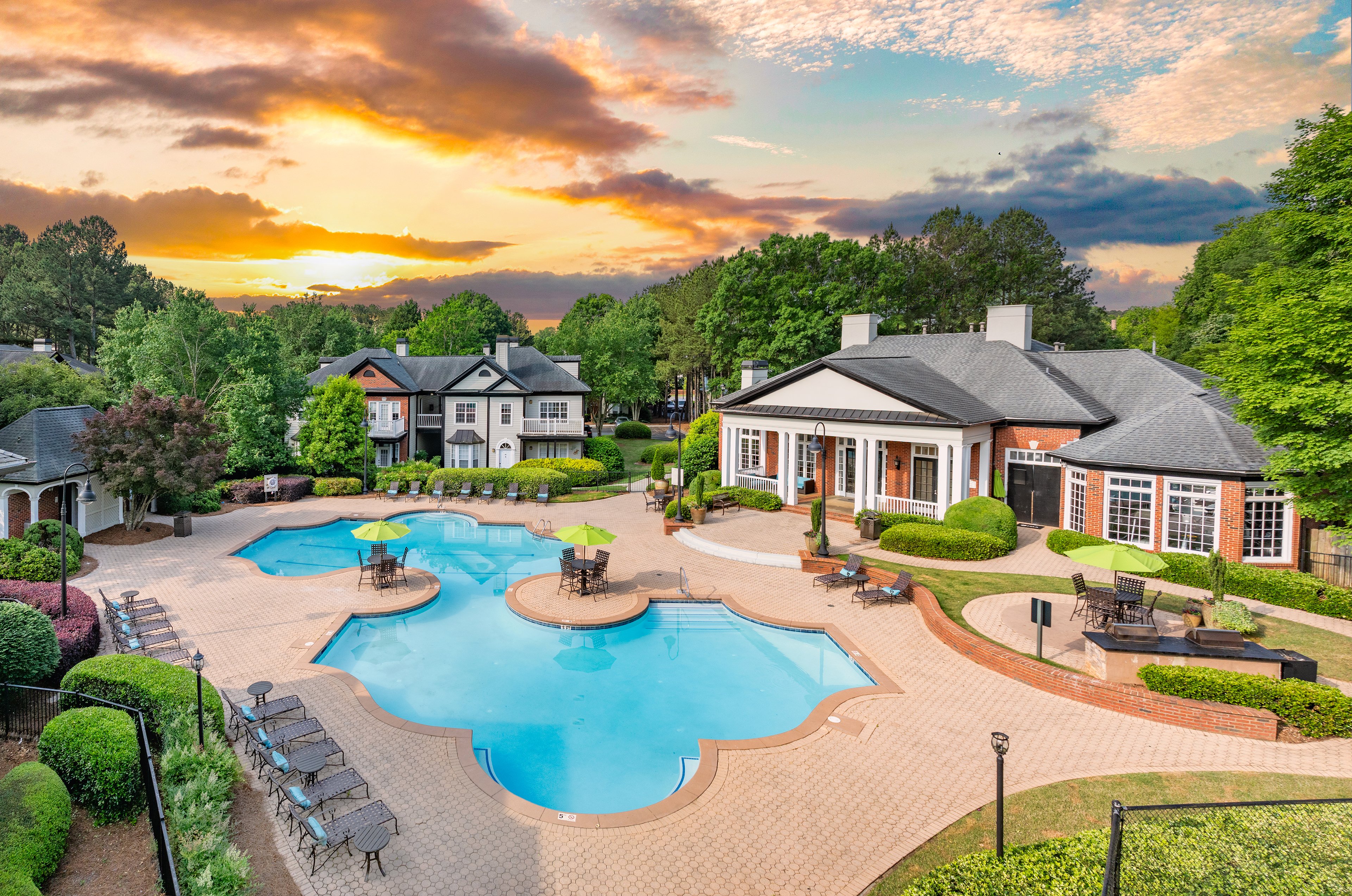 Pool at MAA River Oaks luxury apartment homes in Atlanta, GA