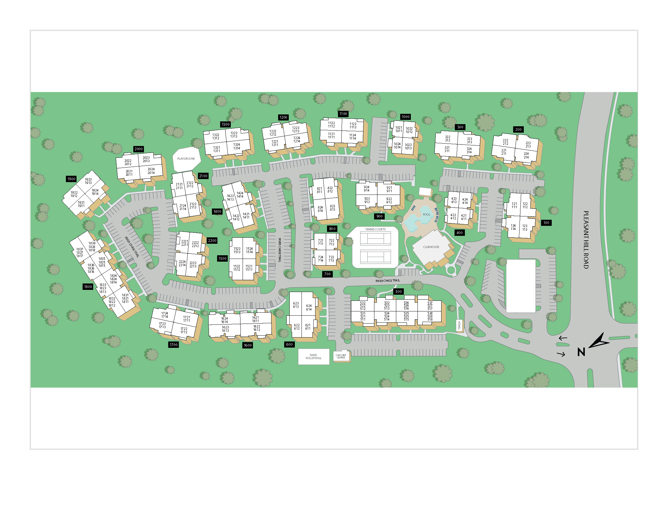 Property Map of MAA River Place luxury apartments in Duluth, GA