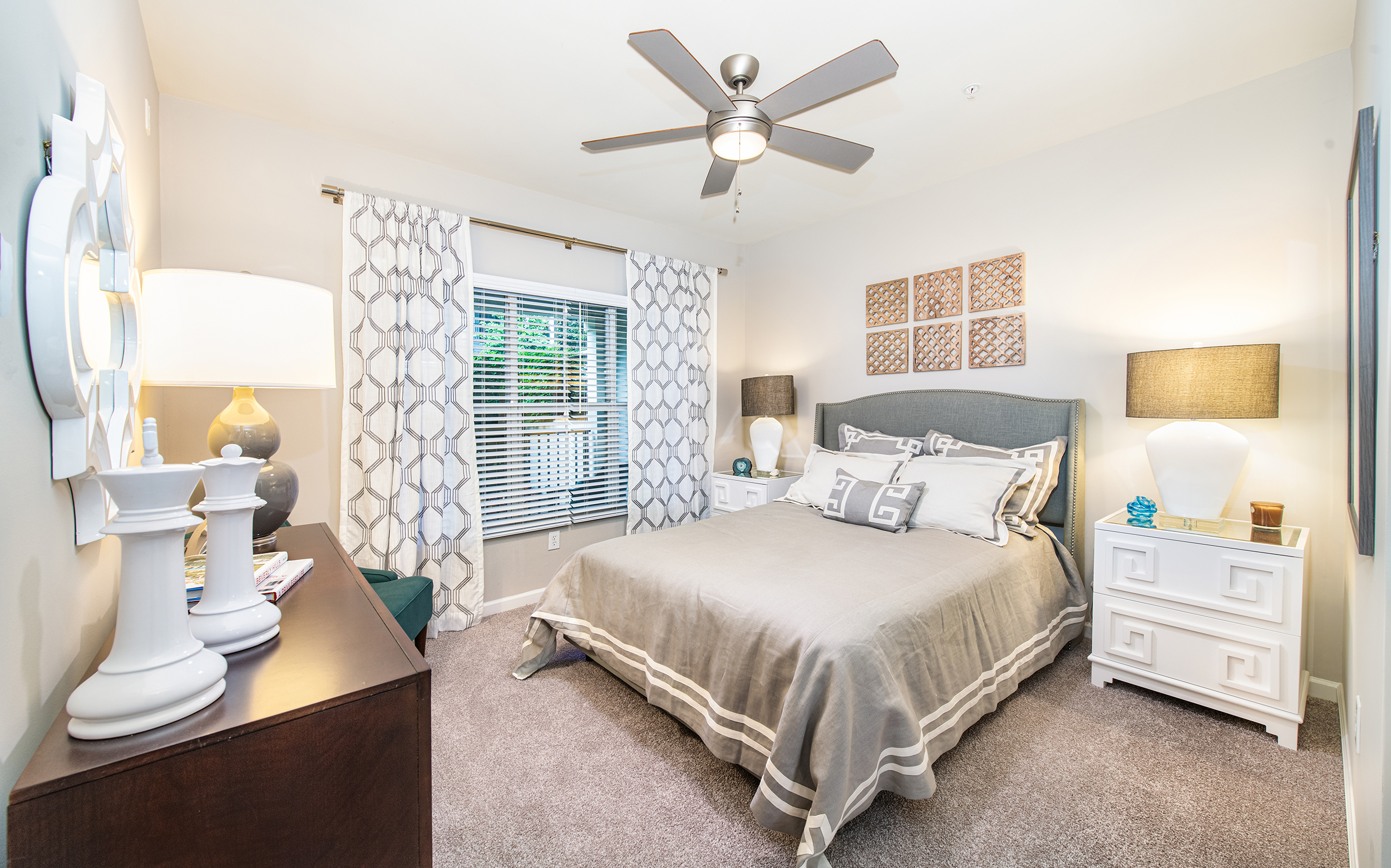 Bedroom at MAA Spring luxury apartment homes in Smyrna, GA