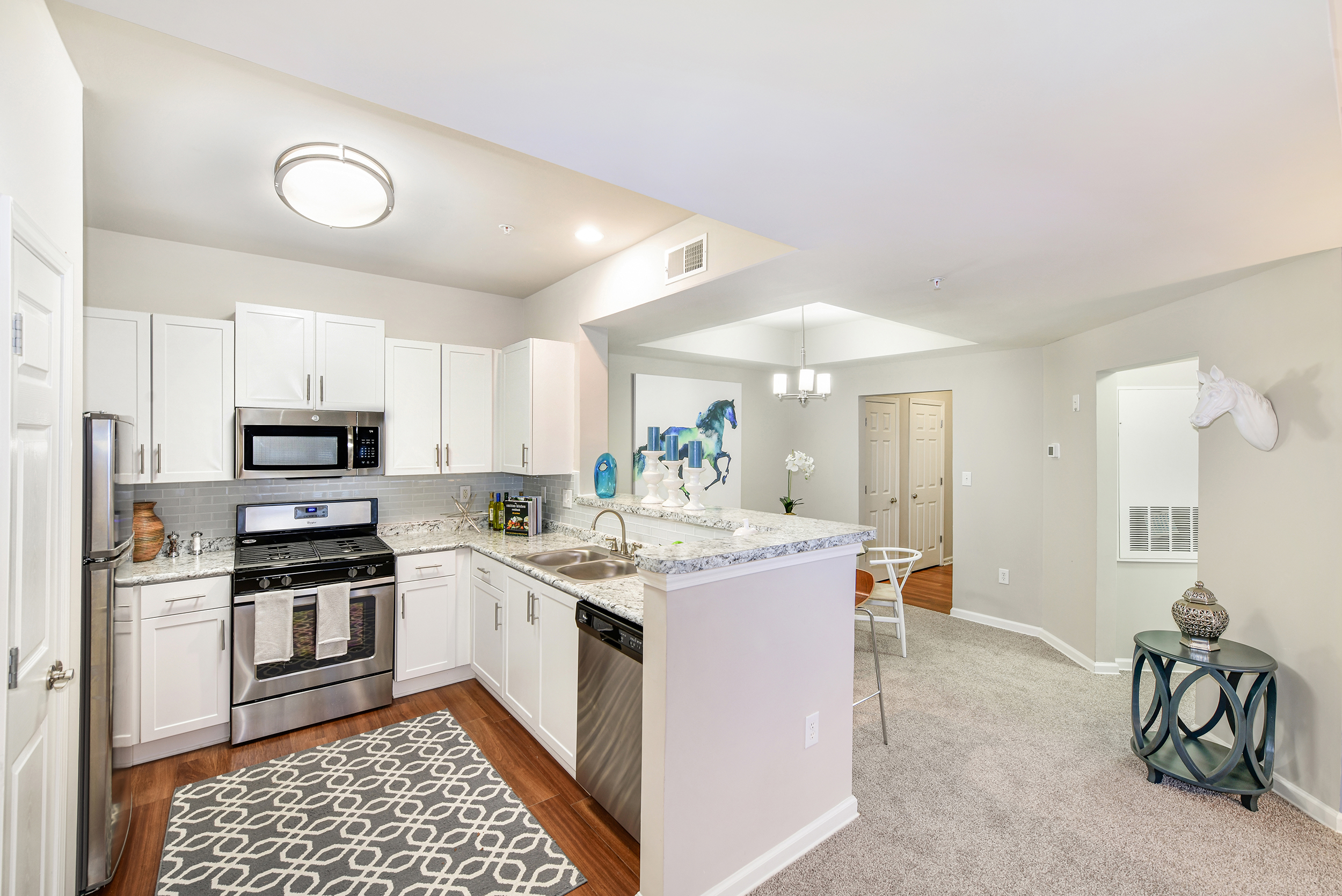 Kitchen at MAA Spring luxury apartment homes in Smyrna, GA