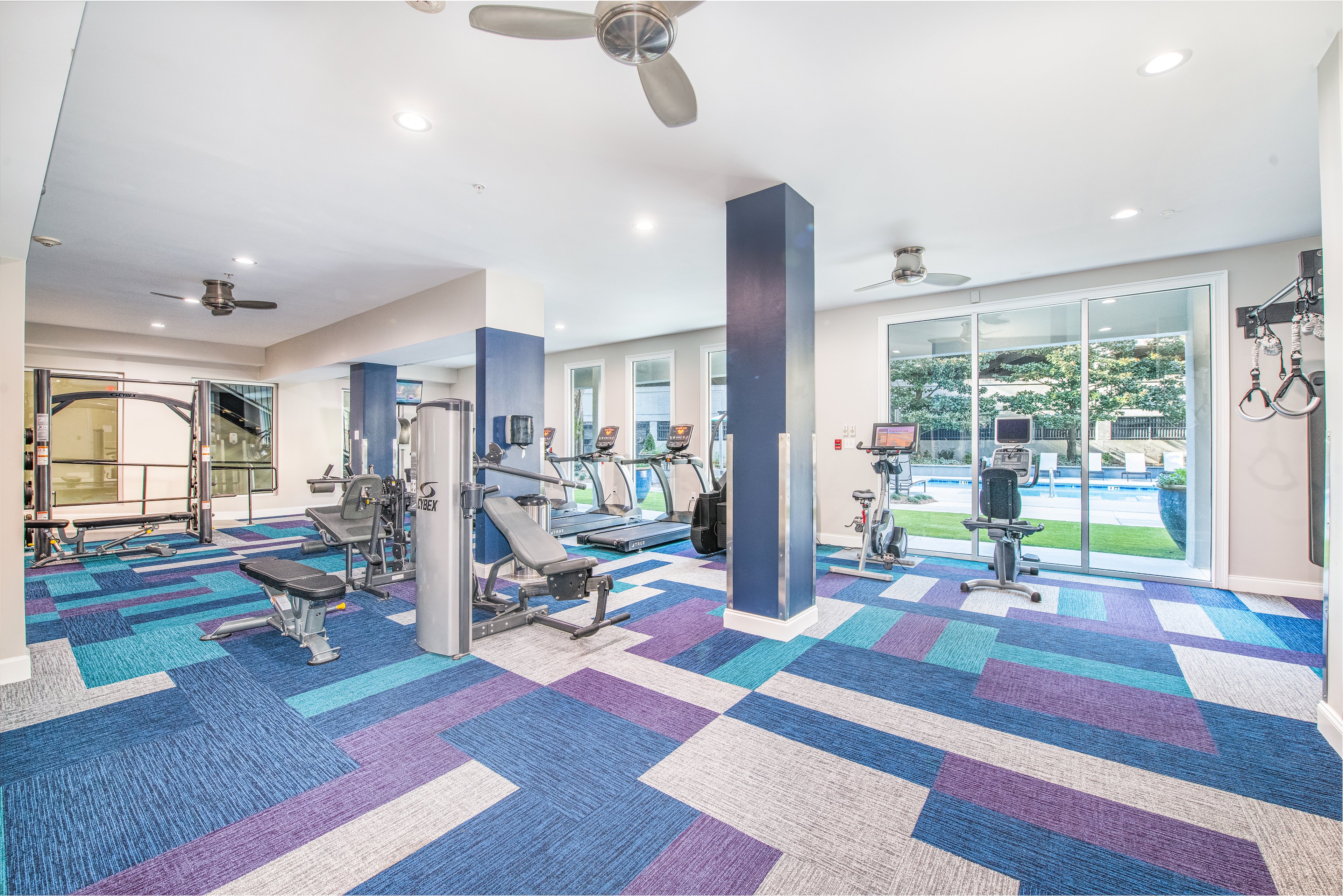 Fitness center at MAA Stratford luxury apartment homes in Atlanta, GA