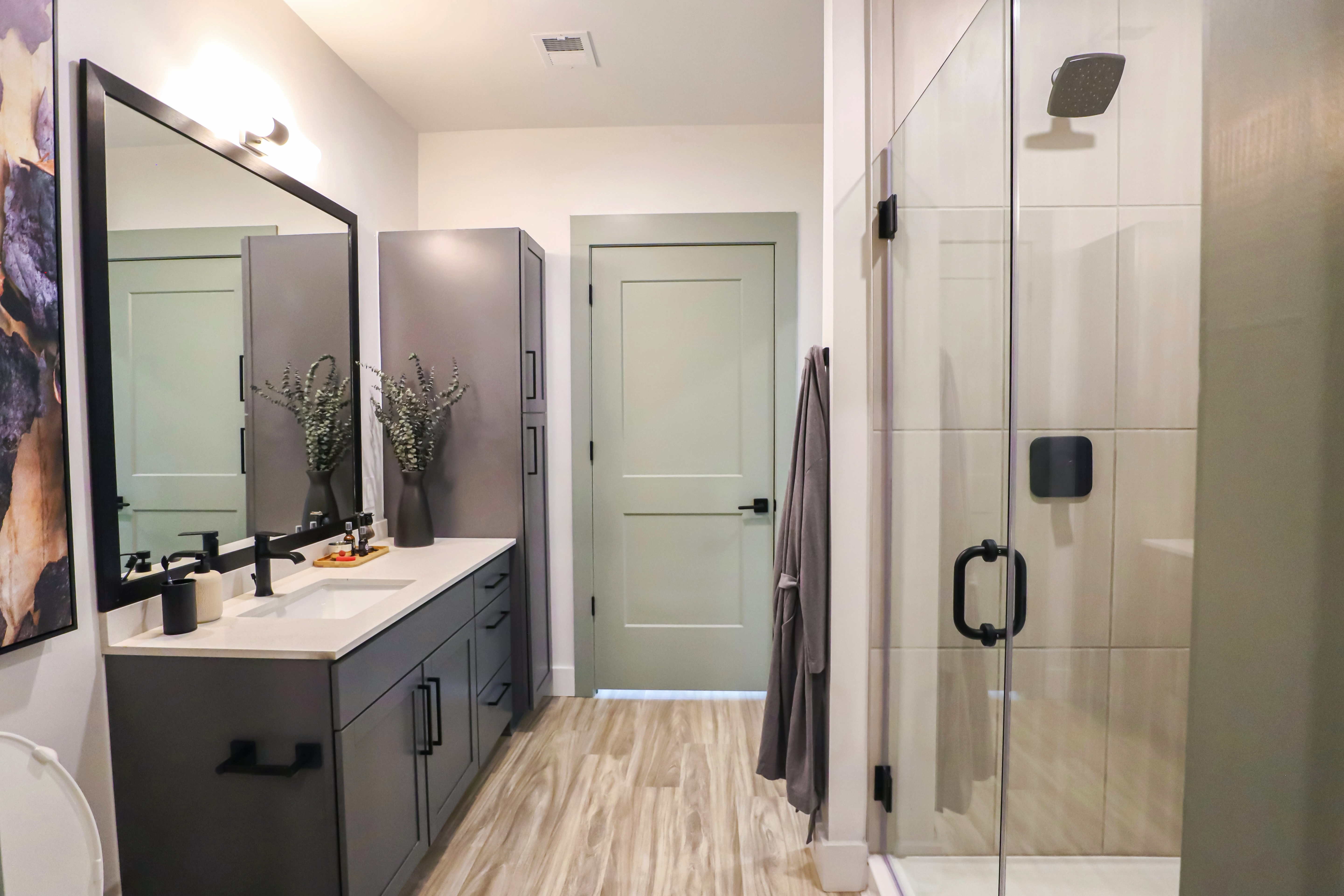Bathroom at MAA West Midtown luxury apartment homes in Atlanta, GA