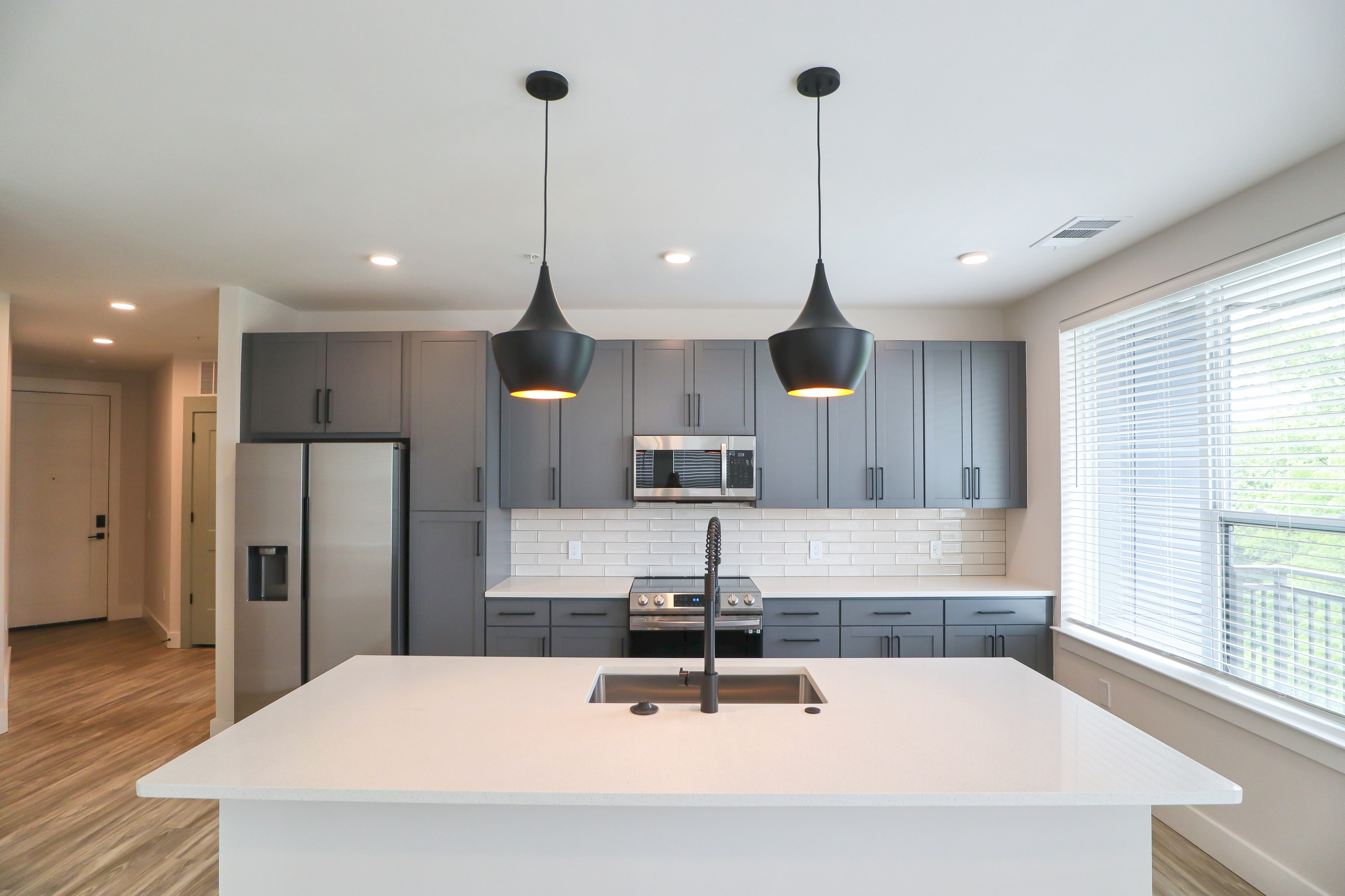 Kitchen at MAA West Midtown luxury apartment homes in Atlanta, GA