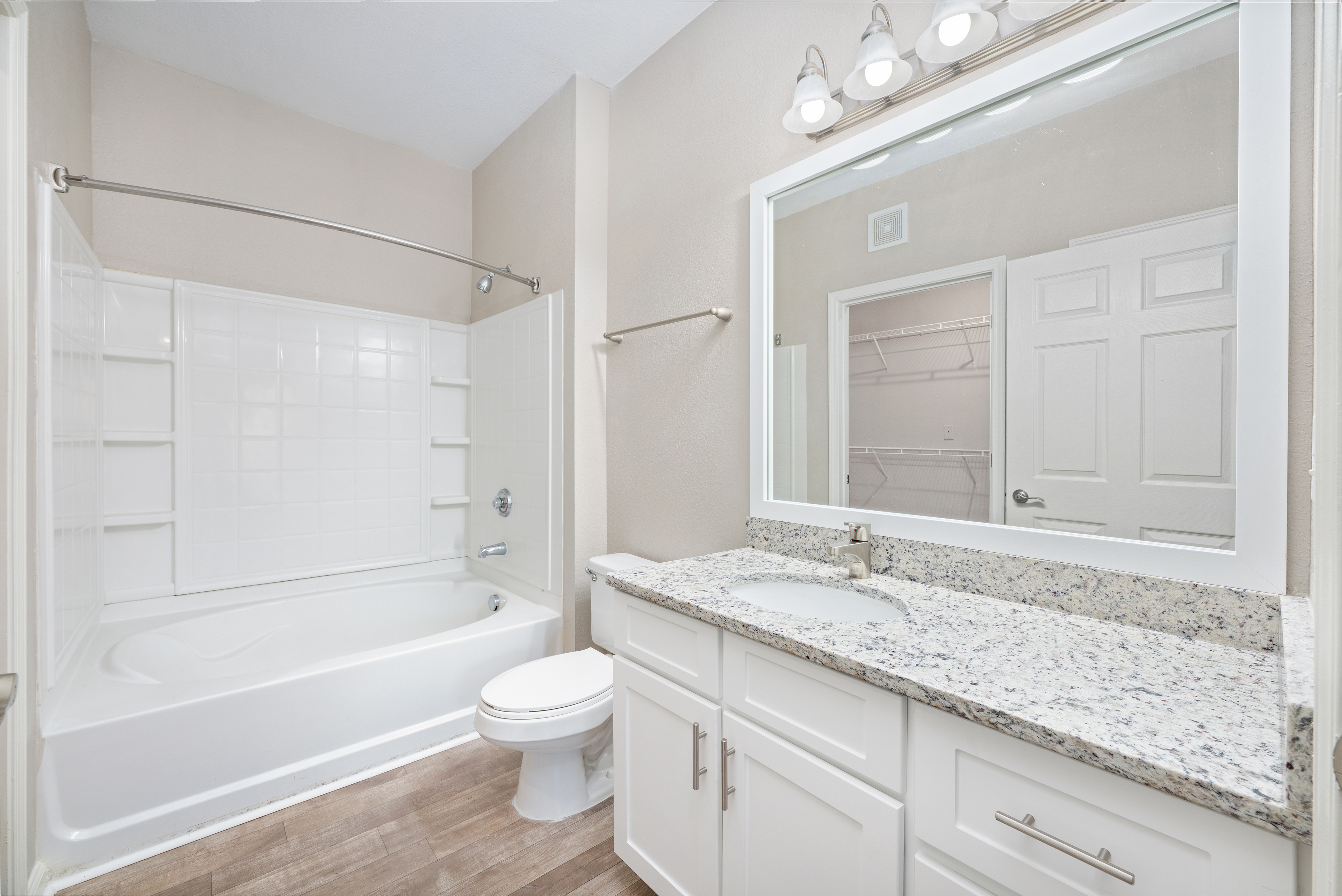 Bathroom at MAA Benton luxury apartment homes in Savannah, GA