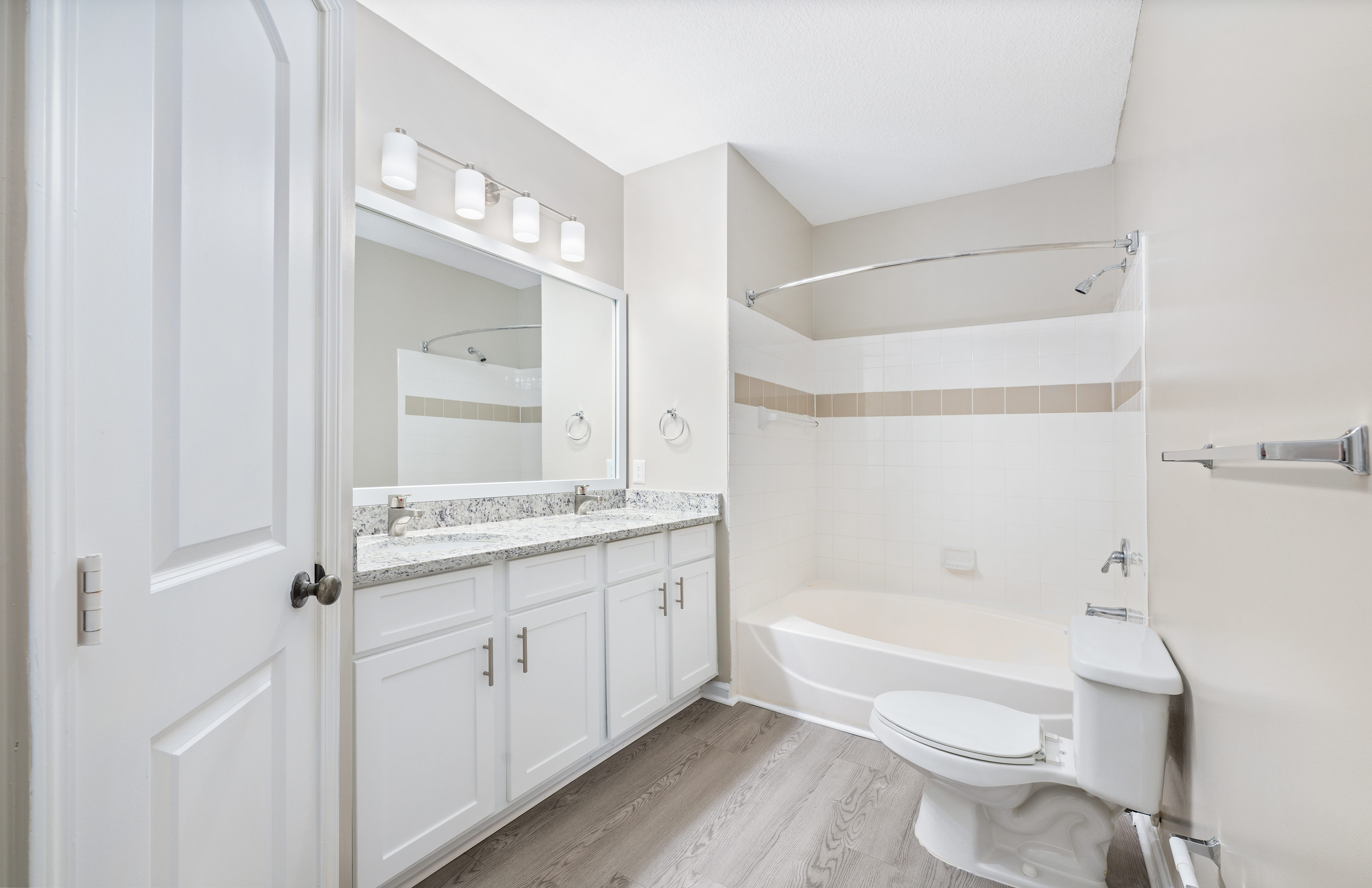 Bathroom at MAA Benton luxury apartment homes in Savannah, GA
